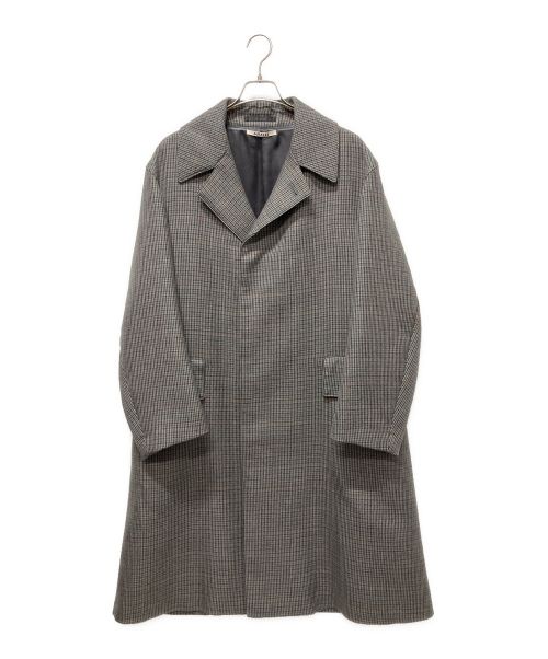 AURALEE（オーラリー）AURALEE (オーラリー) DOUBLE FACE CHECK LONG COAT サイズ:4の古着・服飾アイテム