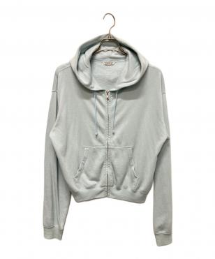 HIGH TWIST LIGHT SWEAT ZIP PARKA