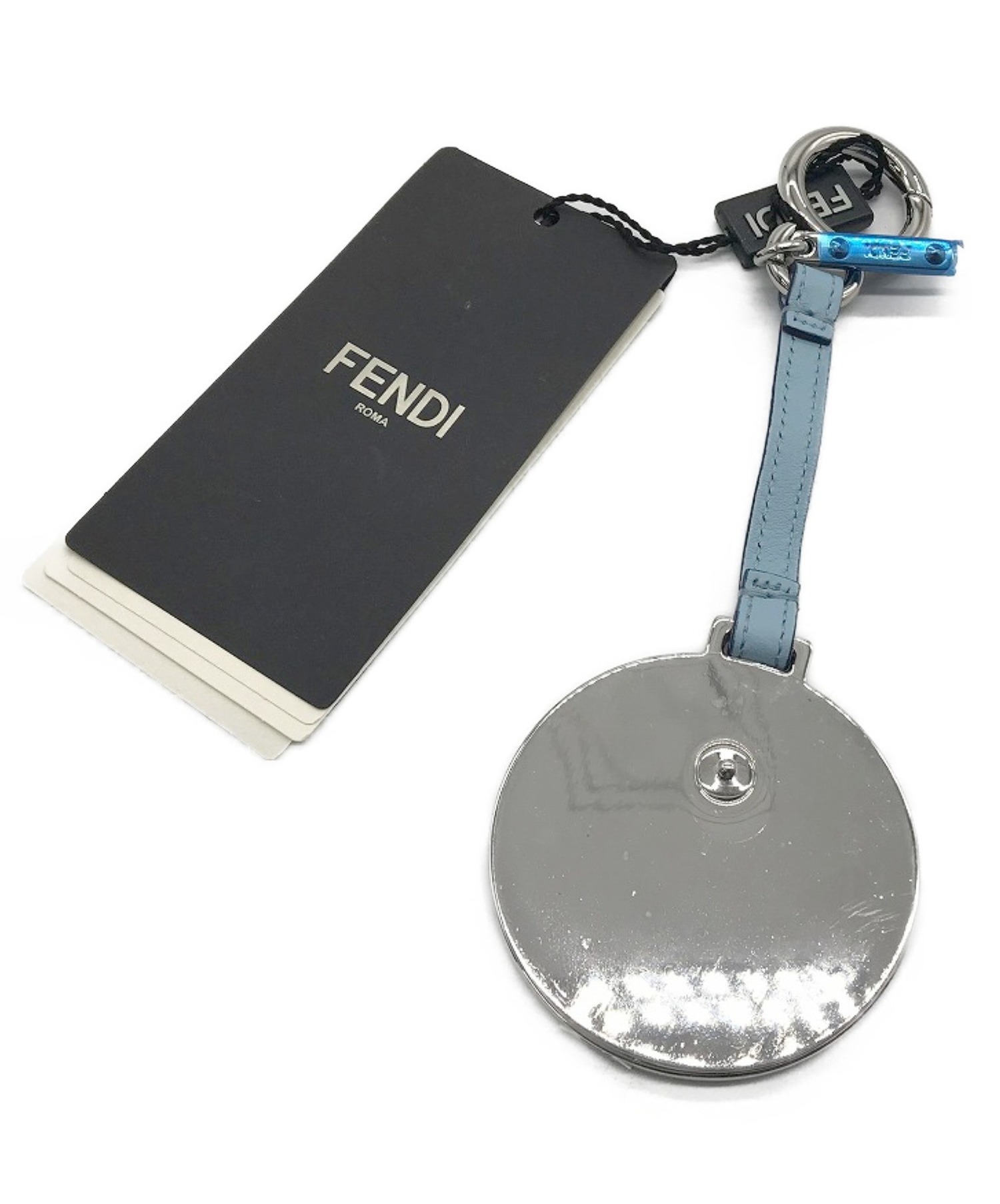 中古・古着通販】FENDI (フェンディ) ミラー付バッグチャーム 未使用品