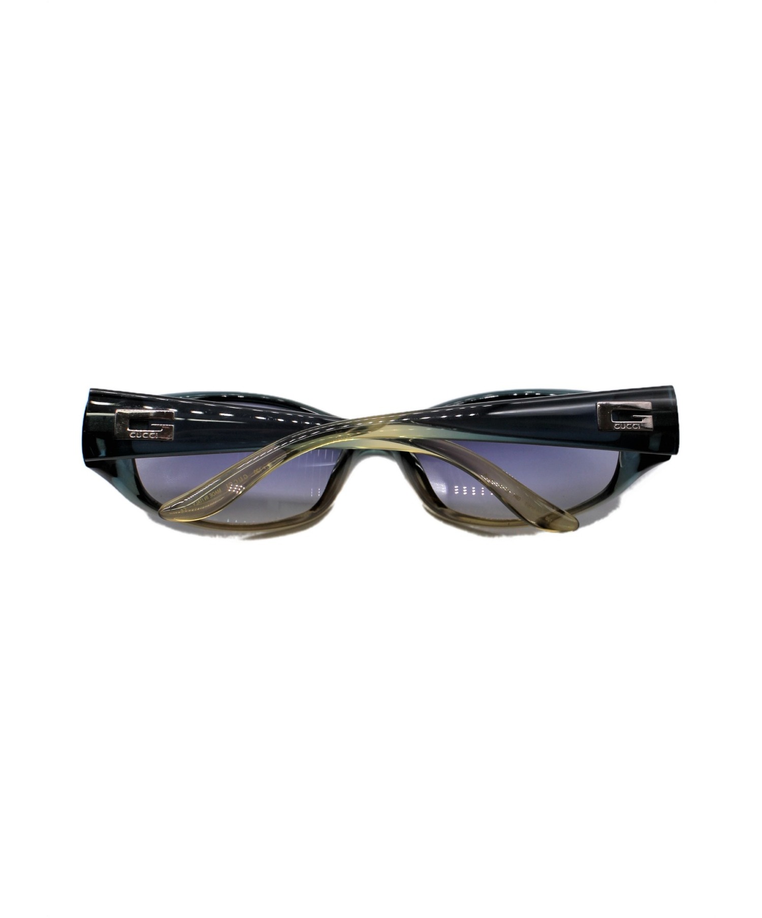 中古・古着通販】GUCCI (グッチ) サングラス グリーン×イエロー サイズ 