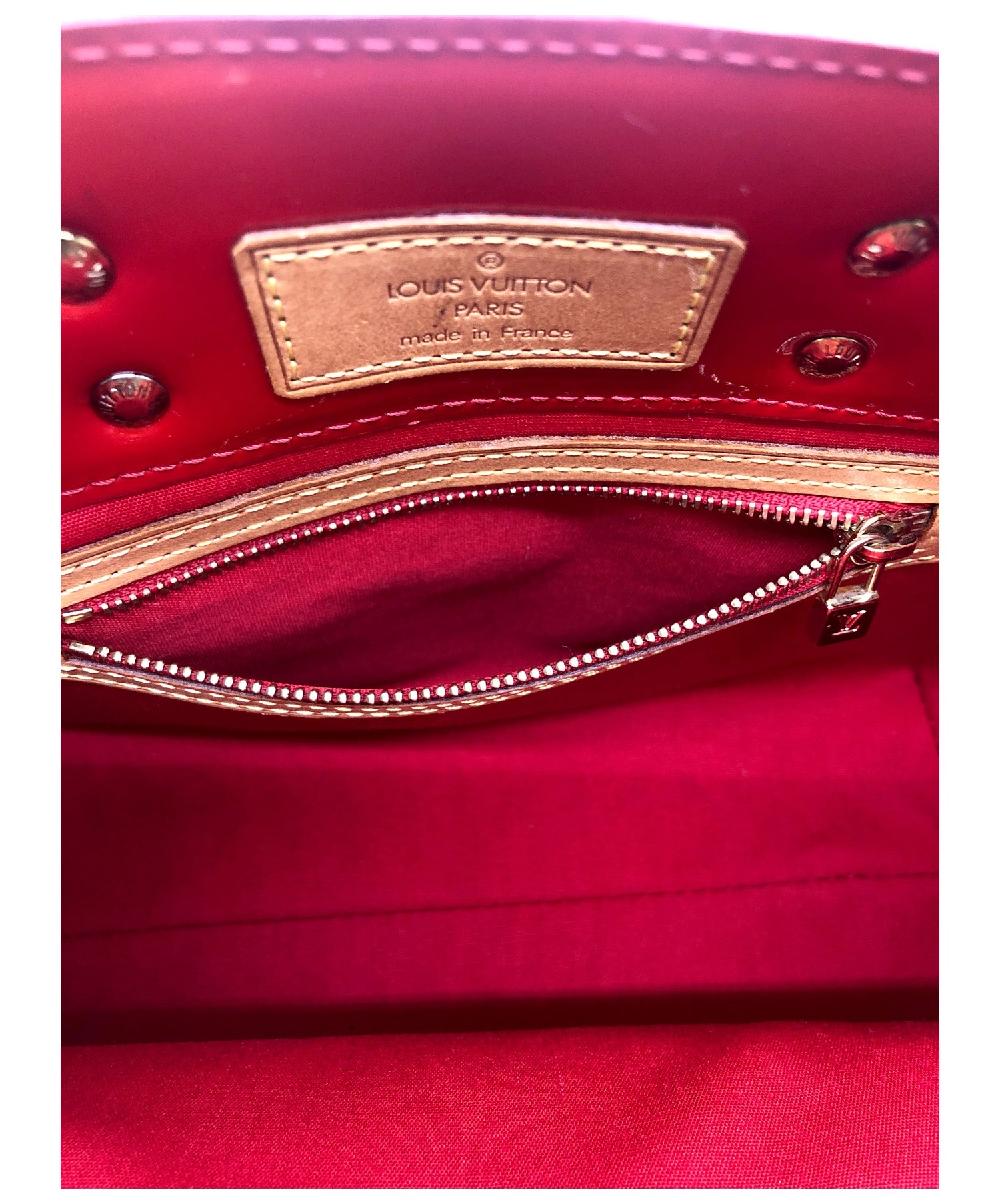 中古・古着通販】LOUIS VUITTON (ルイ ヴィトン) トートバッグ レッド