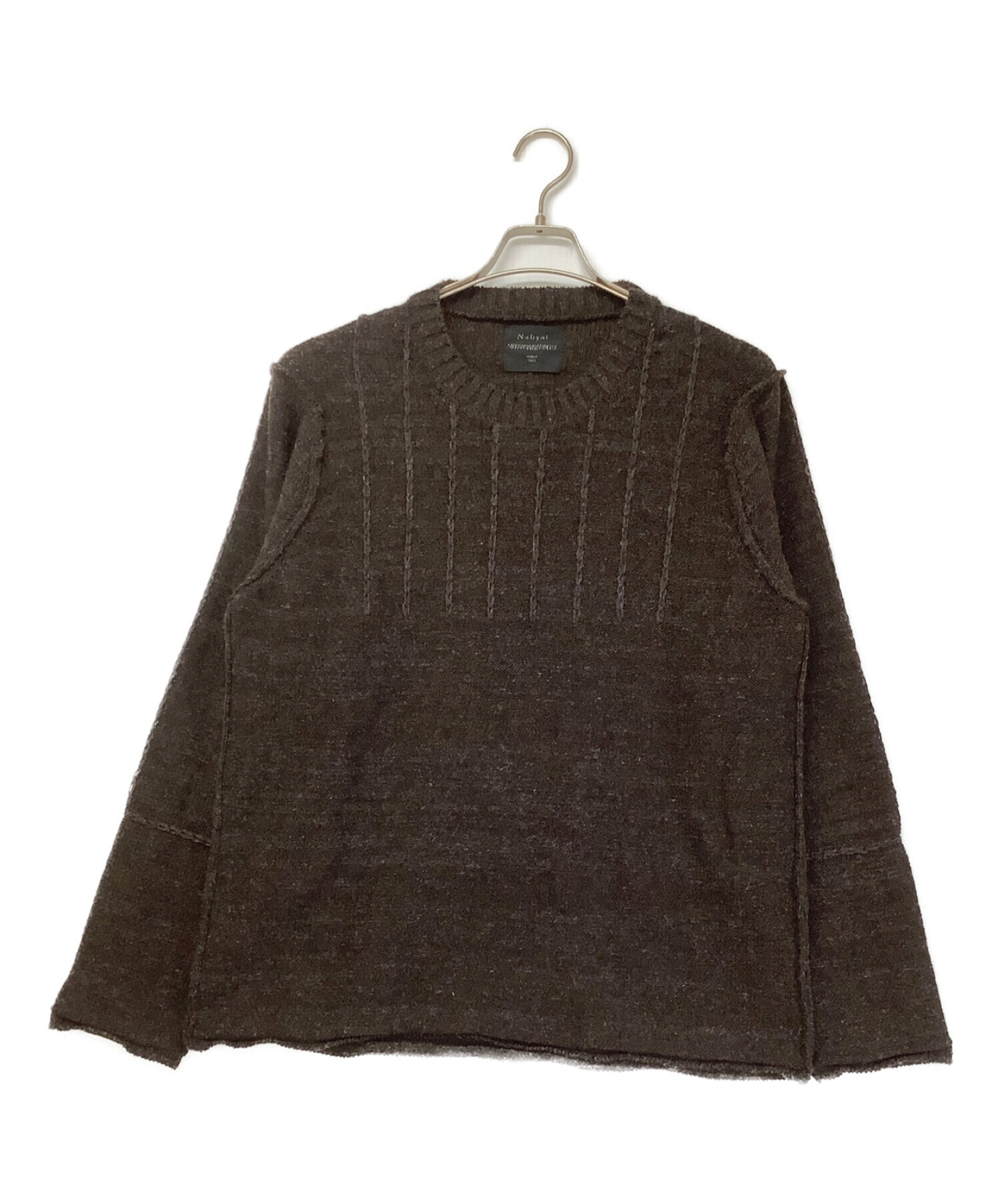 中古・古着通販】Nahyat (ナヤット) ニット ブラウン サイズ:不明 