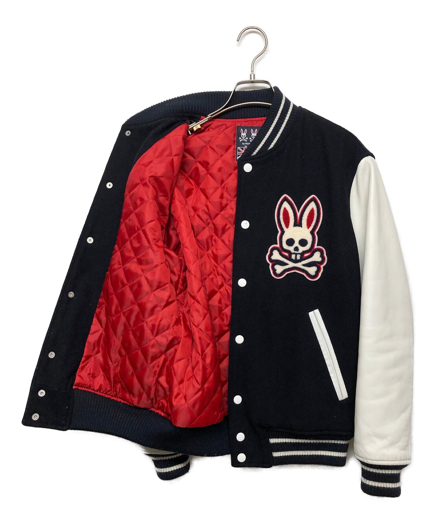 サイコバニー　スタジャン Psycho Bunny（サイコバニー）の「SKOOKUM × PsychoBunny コラボ