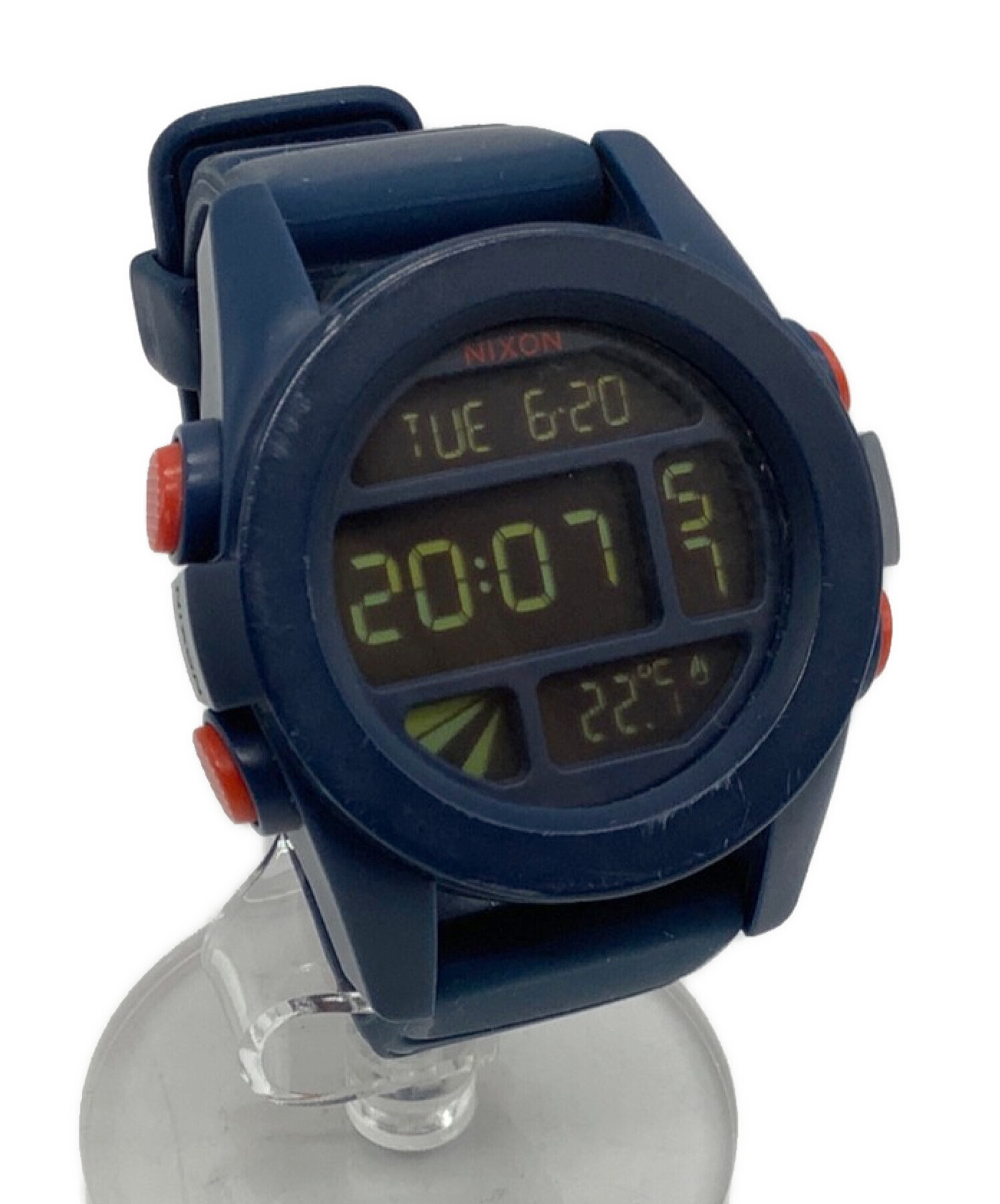 NIXON 時計 青 ニクソン NIXON 腕時計 クオーツ デジタル UNIT