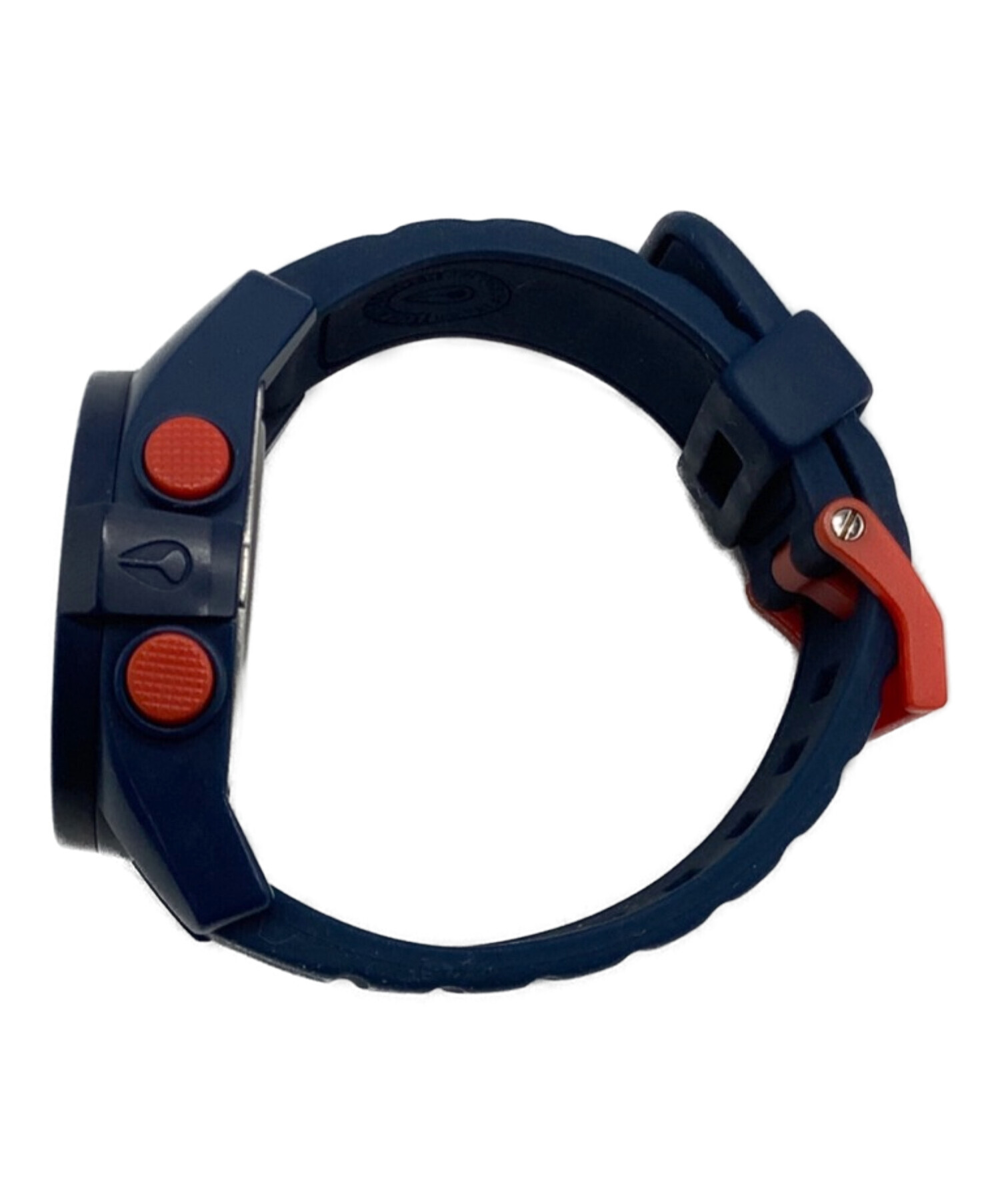 中古・古着通販】NIXON (ニクソン) 腕時計 ラバー デジタル ネイビー 