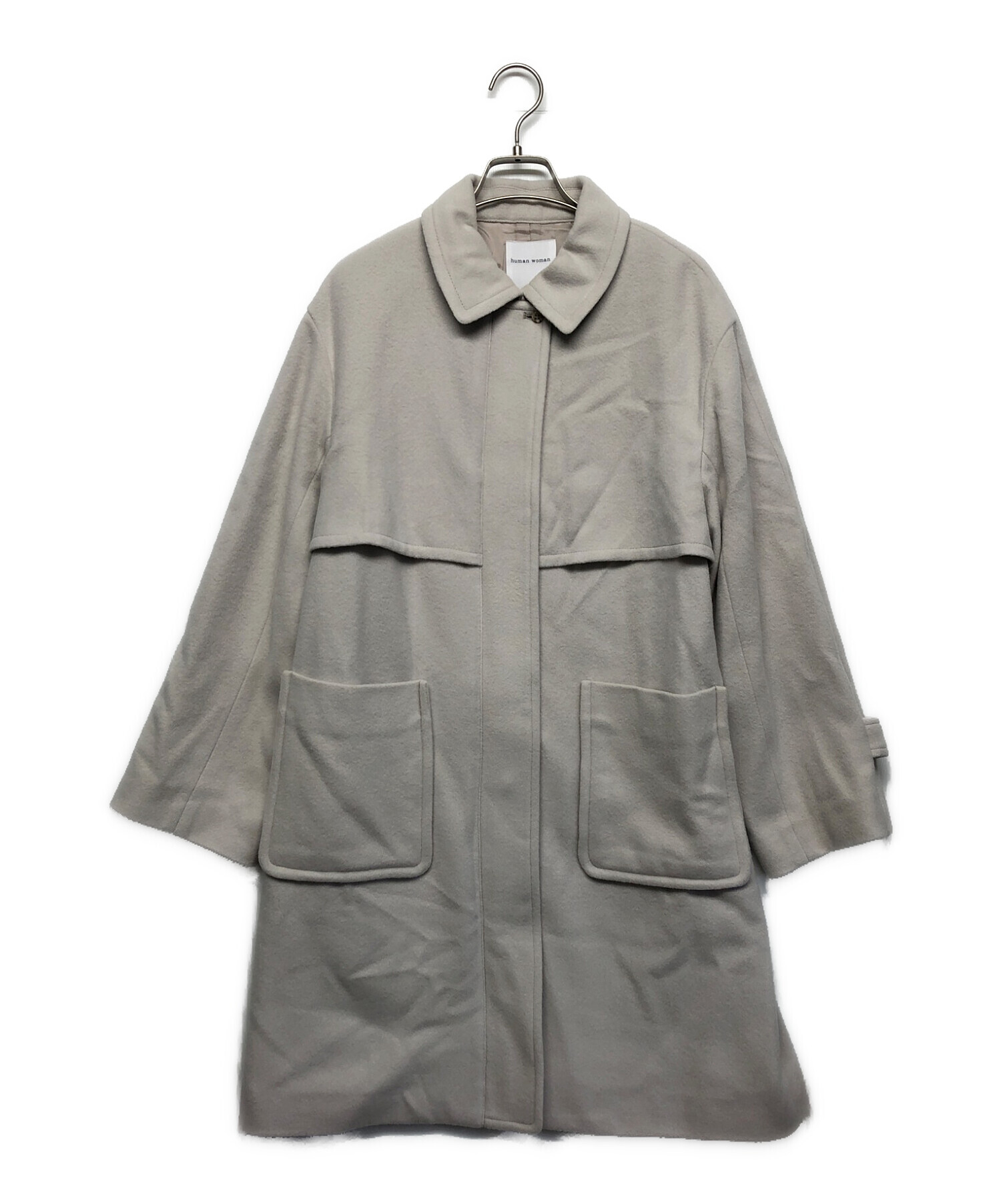 中古・古着通販】HUMAN WOMAN (ヒューマンウーマン) ウールビーバー 
