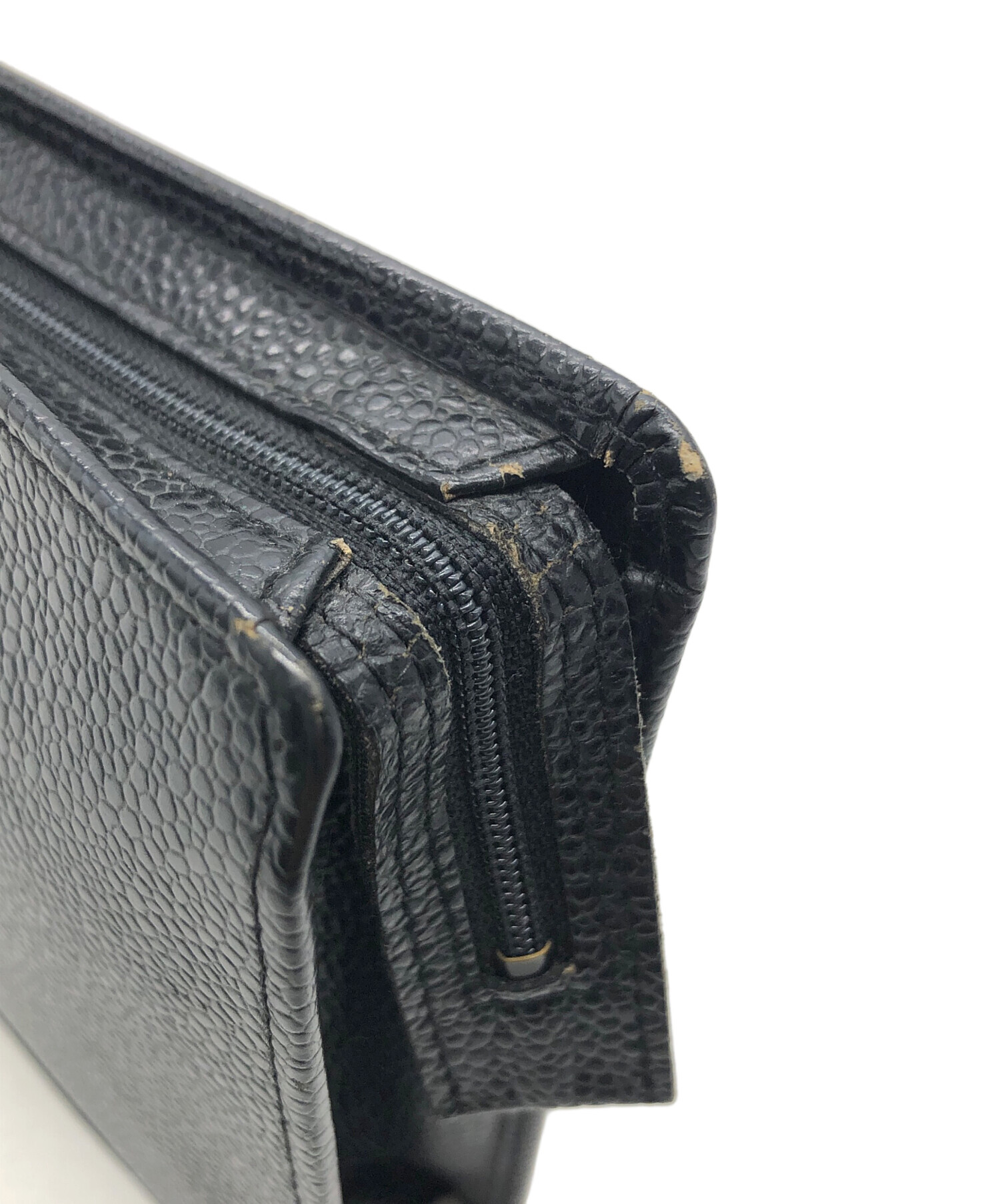 中古・古着通販】renoma (レノマ) セカンドバッグ ブラック｜ブランド