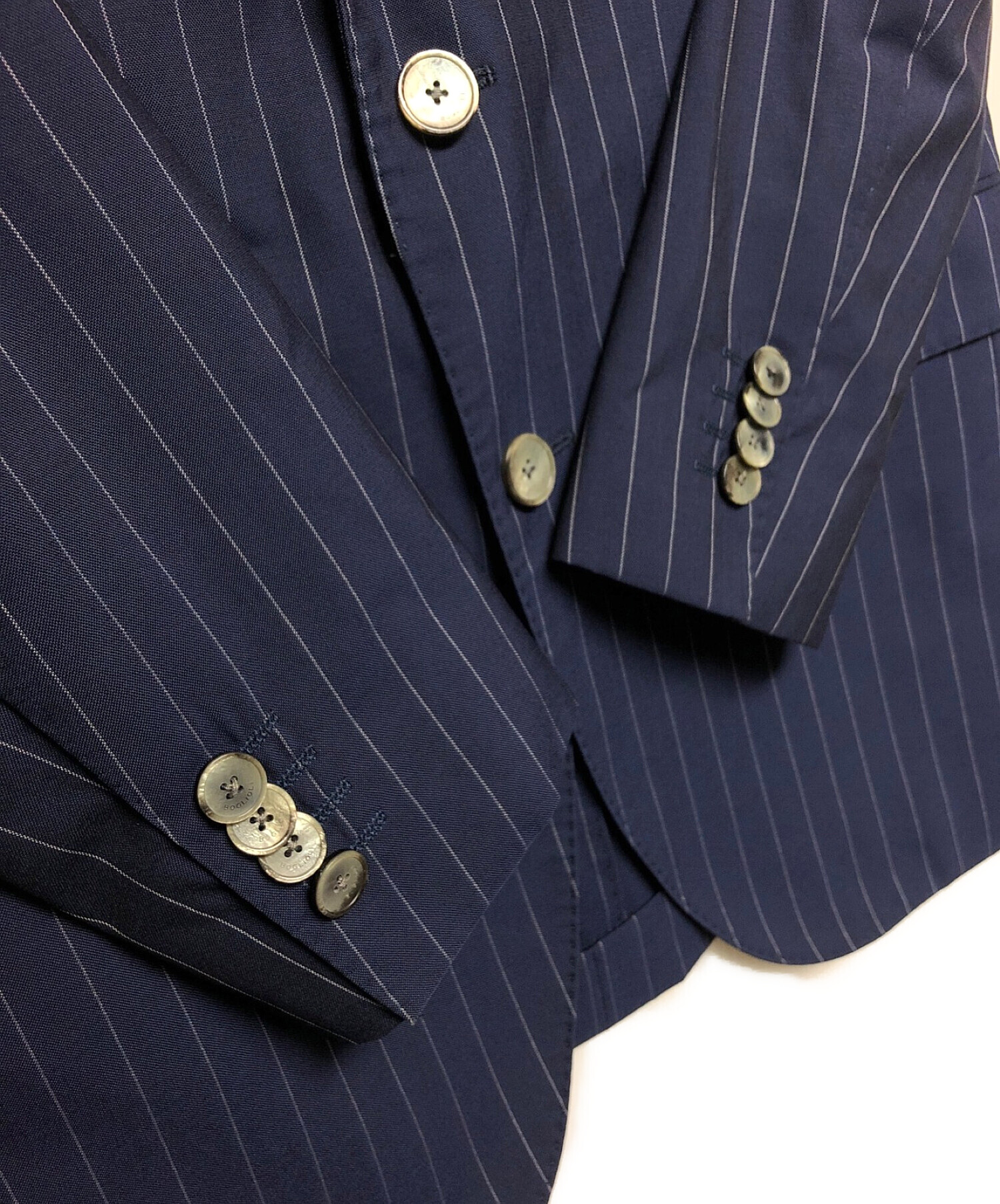 BOGLIOLI ネイビー テーラードジャケット 46