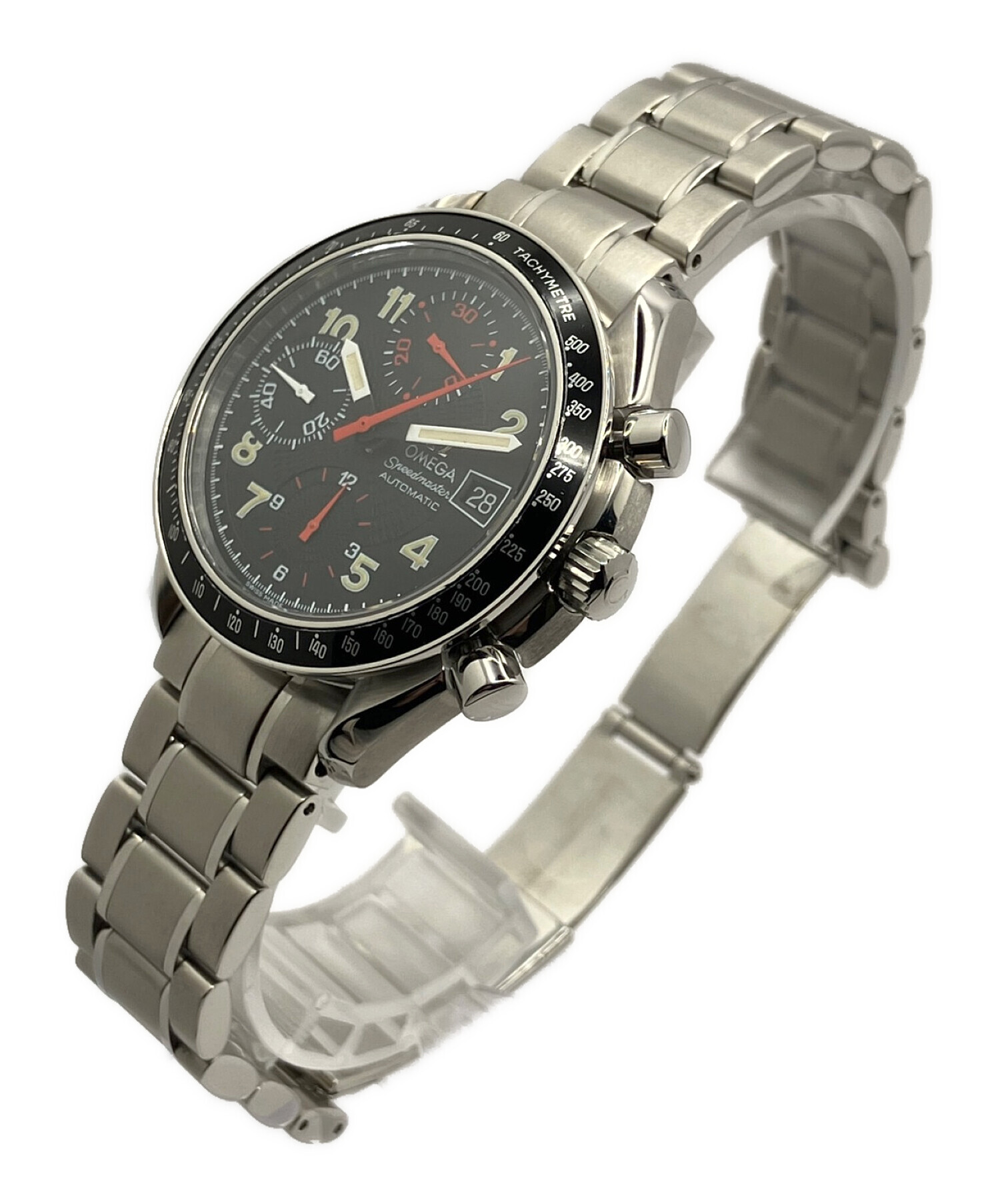 オメガスピードマスター　ガラス面ヒビ有　ジャンク 中古・古着通販】OMEGA (オメガ) スピードマスター マーク40