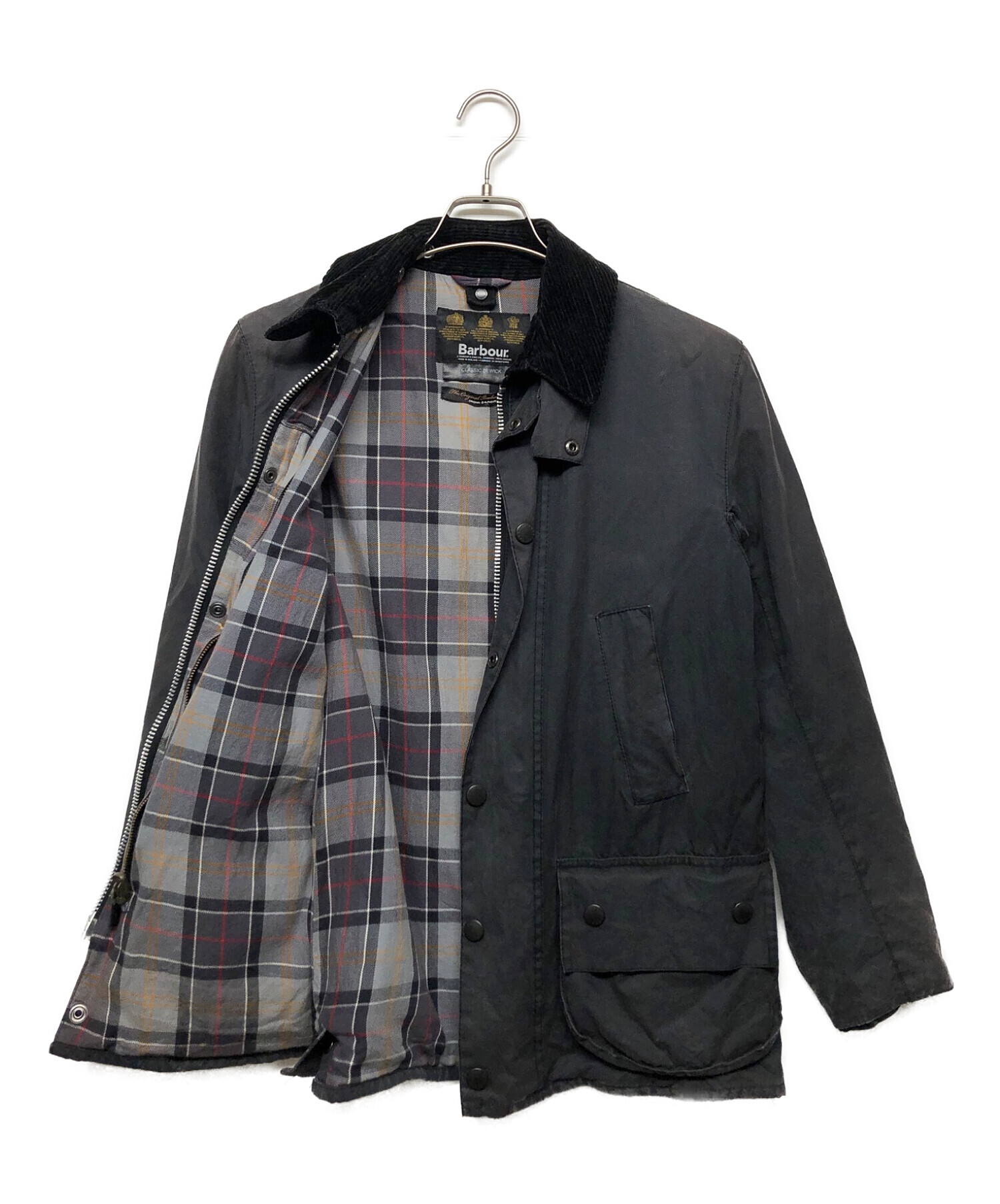 Barbour Classic Bewick ダークグレージャケット Barbour #SL BEWICK