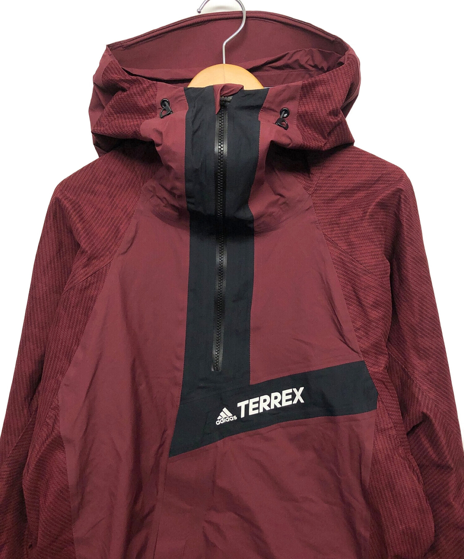 アディダス　テレックス RAIN. RDY スノーアノラックパーカー　Мサイズ 中古・古着通販】adidas TERREX (アディダステレックス) アノラック