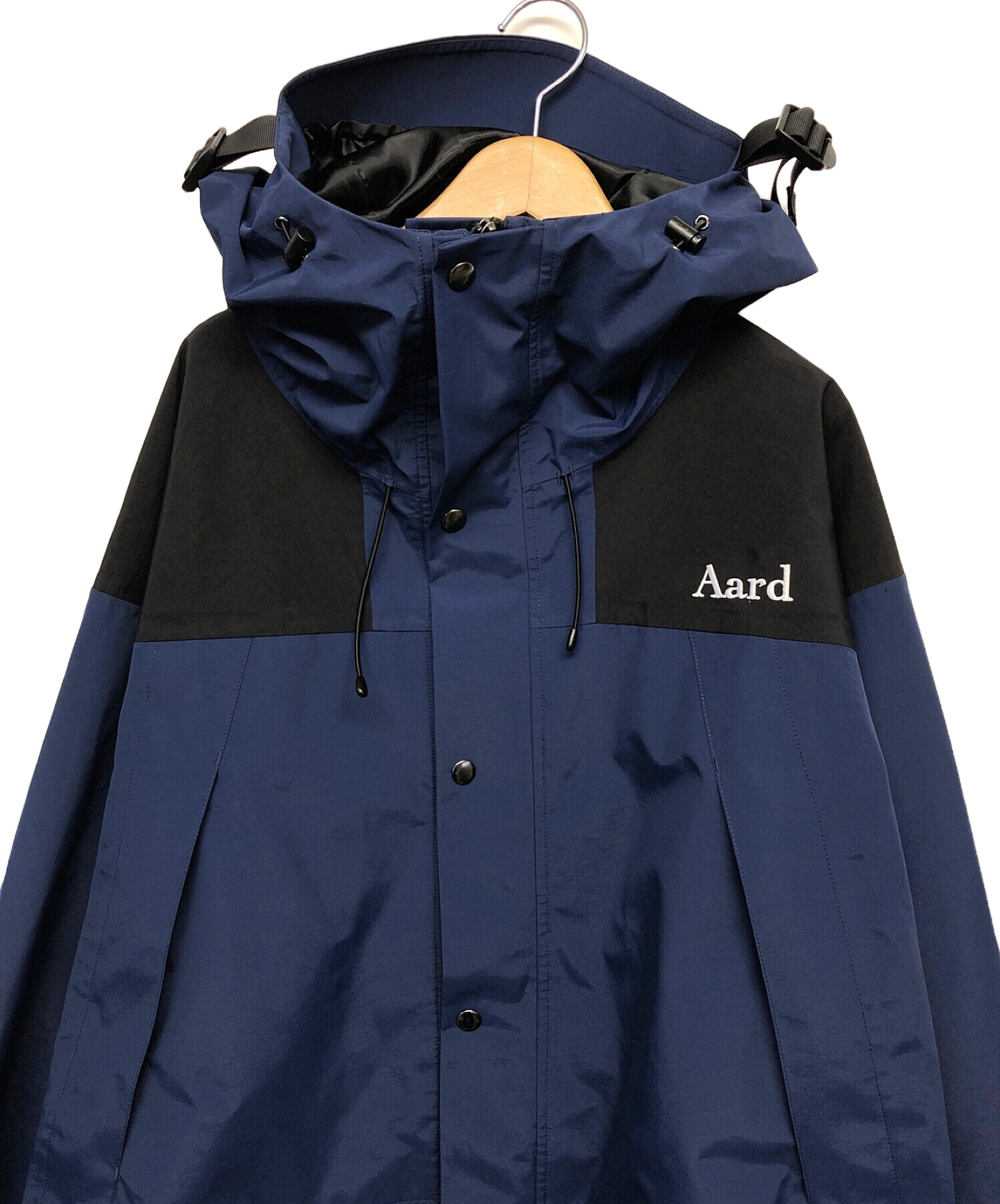中古・古着通販】Aard (アード) マウンテンパーカー ブルー×ブラック