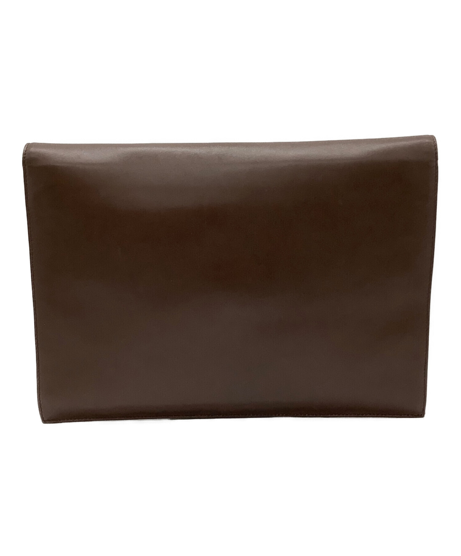 中古・古着通販】dunhill (ダンヒル) ビジネスバッグ ブラウン 