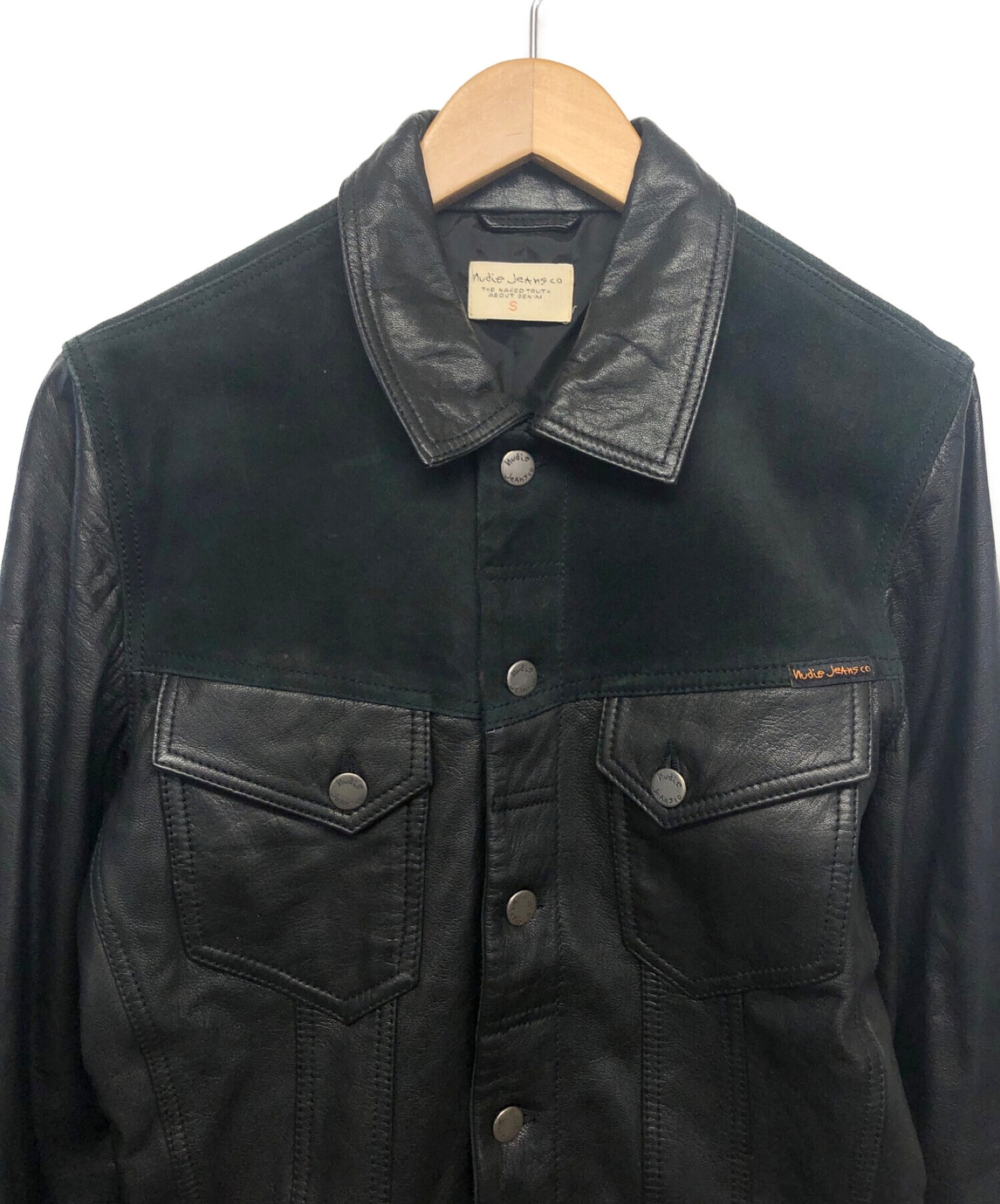 中古・古着通販】NUDIE JEANS (ヌーディー・ジーンズ) レザー 中古・古着通販】NUDIE JEANS (ヌーディー・ジーンズ) レザー