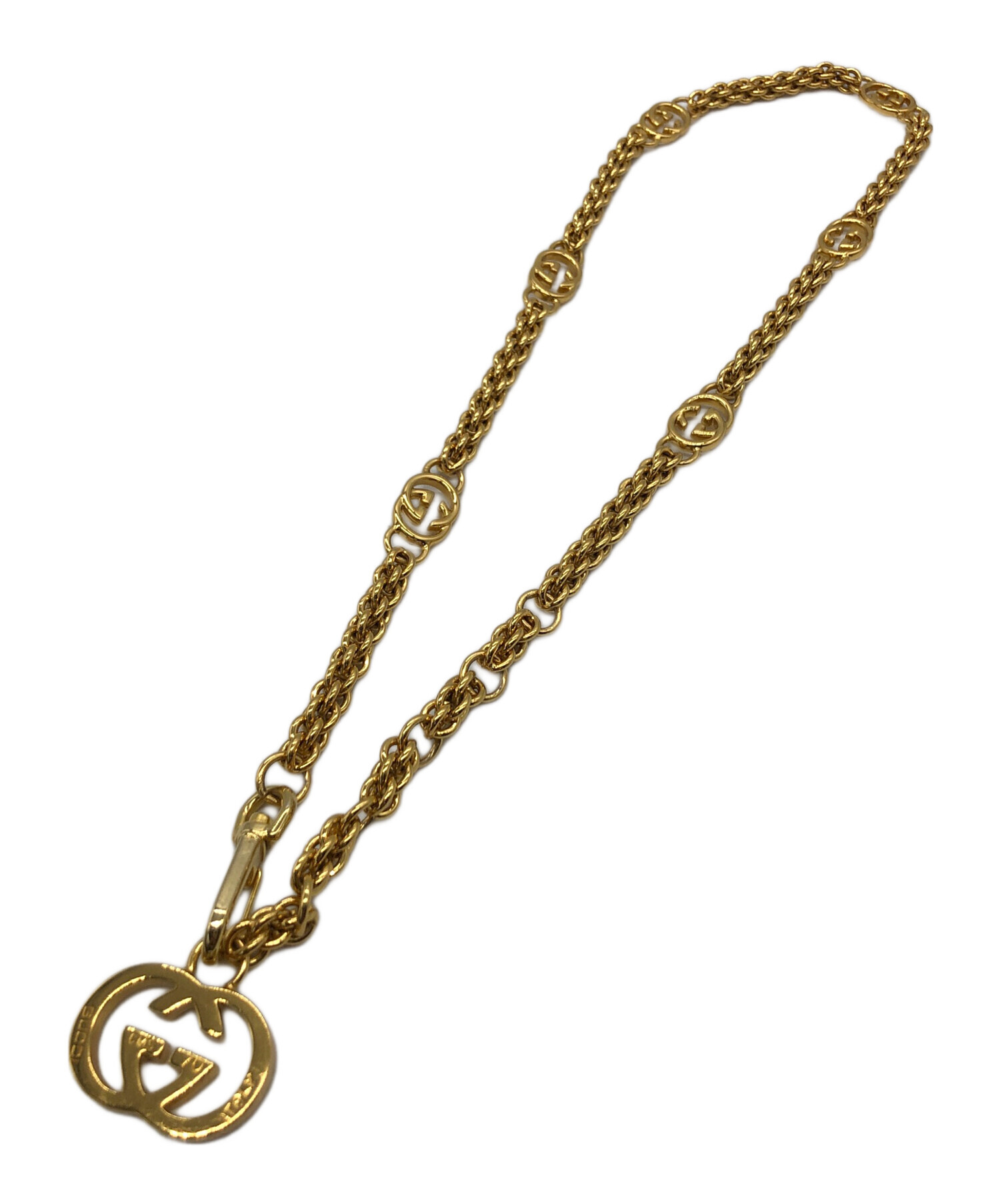 GUCCI グッチ チェーンベルト ゴールドカラー イタリア製 ファッション