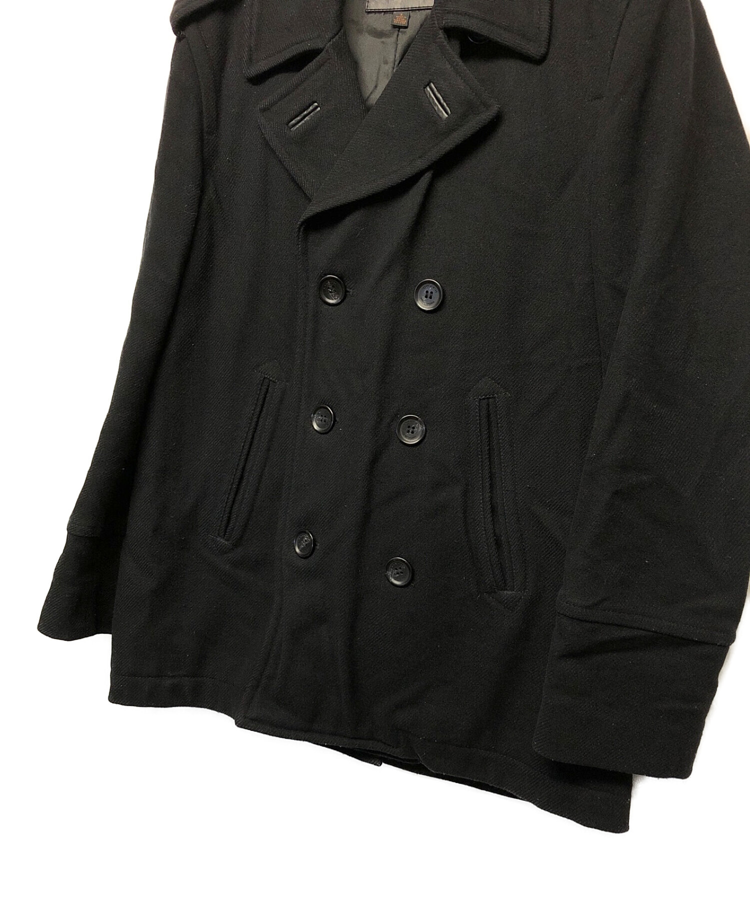 中古・古着通販】COACH (コーチ) ウールコート ブラック サイズ:S