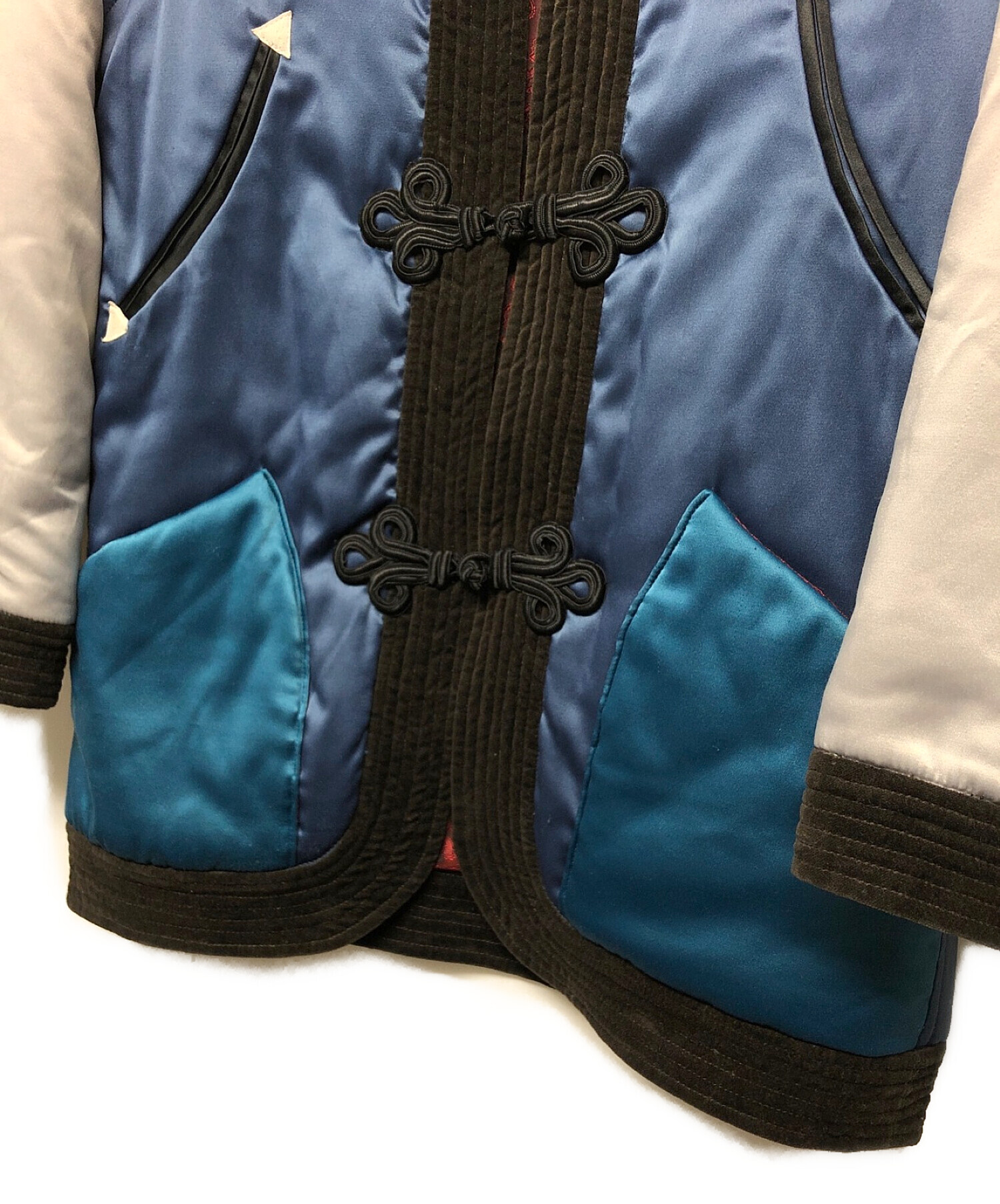 中古・古着通販】ALDIES (アールディーズ) スカジャン ネイビー サイズ