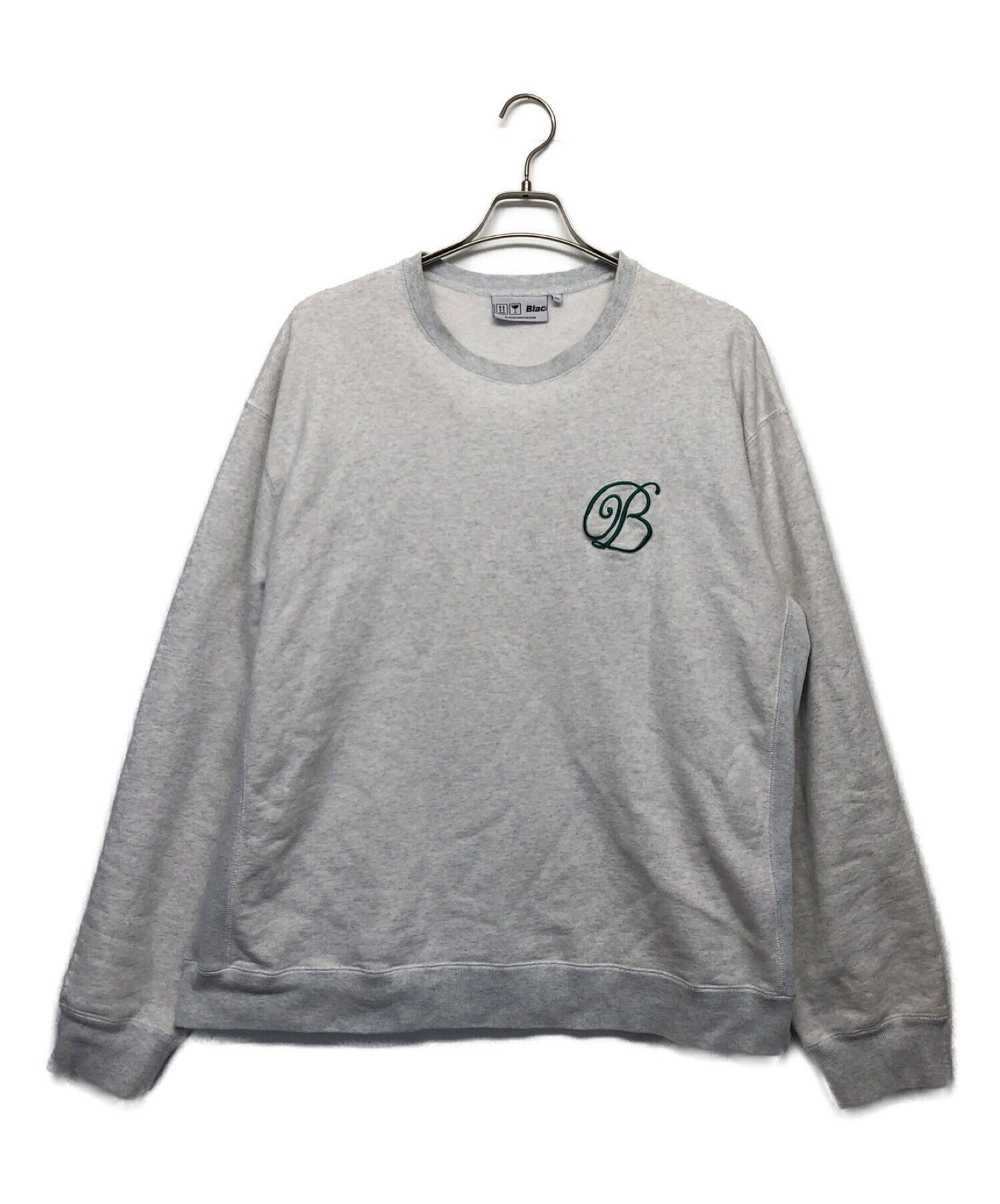 BlackEyePatch グレー スウェット XLサイズ 中古・古着通販】BlackEyePatch (ブラックアイパッチ) 刺繍スウェット