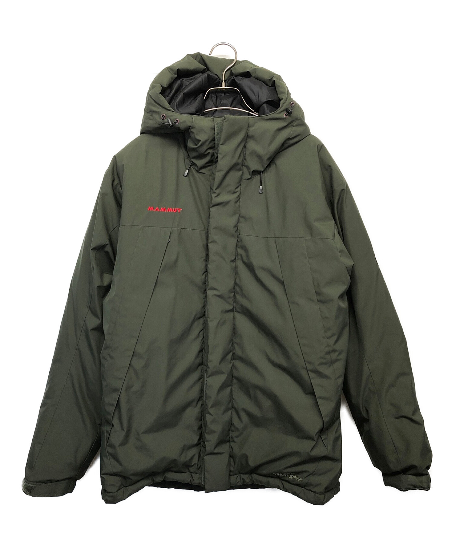 中古・古着通販】MAMMUT (マムート) ダウンジャケット カーキ サイズ:M  