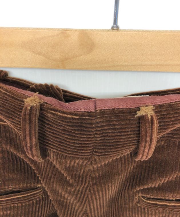 中古・古着通販】MARNI (マルニ) コーデュロイパンツ ブラウン サイズ