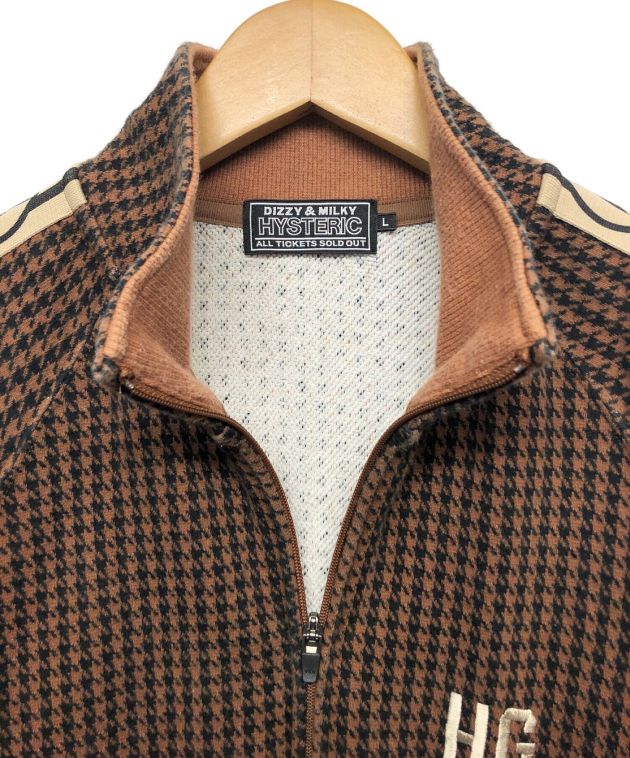 HYSTERIC GLAMOUR ジャージ　ブラウン HYSTERIC GLAMOUR ジャージブラウン