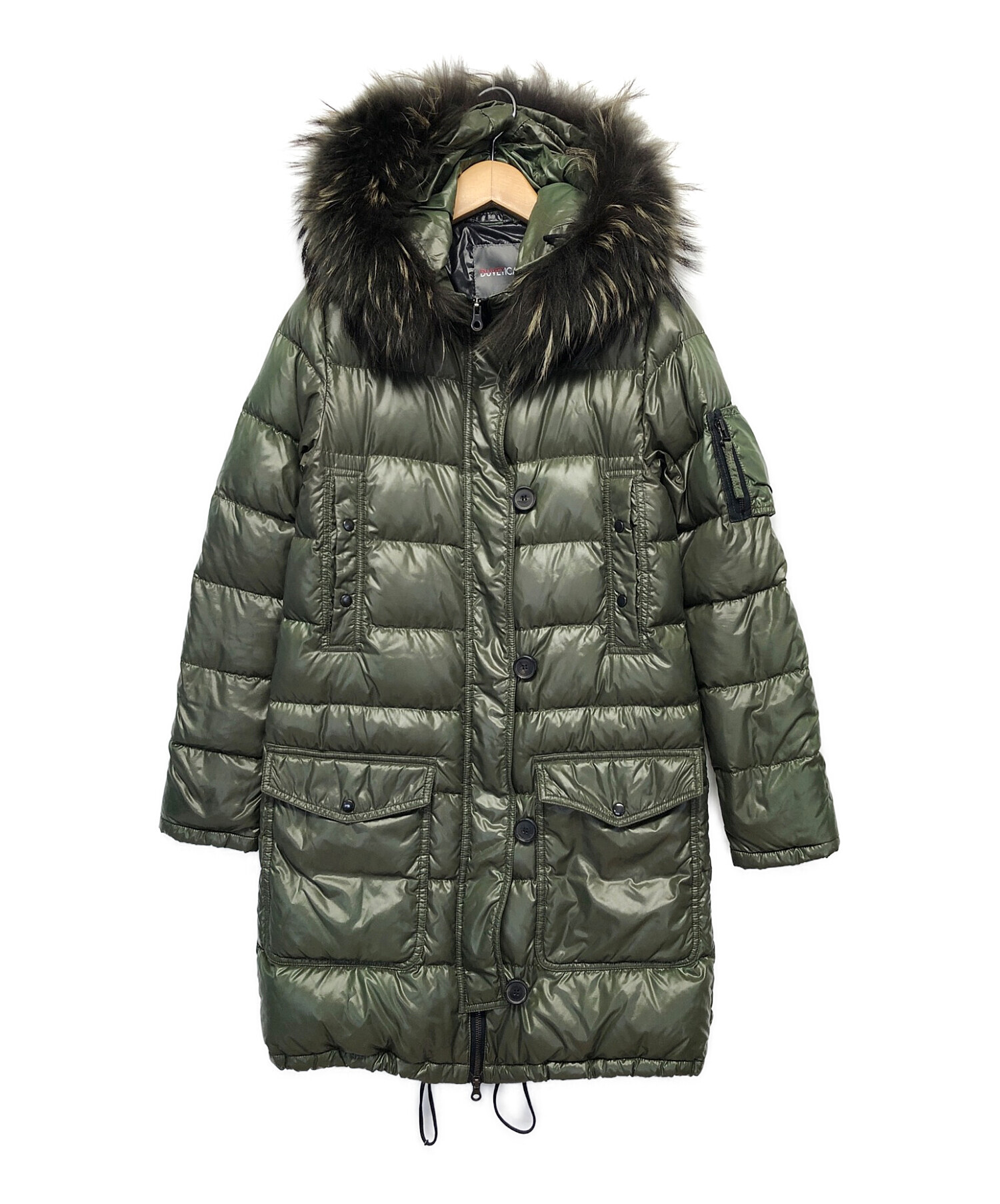 デュベティカDUVETICA ダウンジャケット カーキ40 正規品R52096