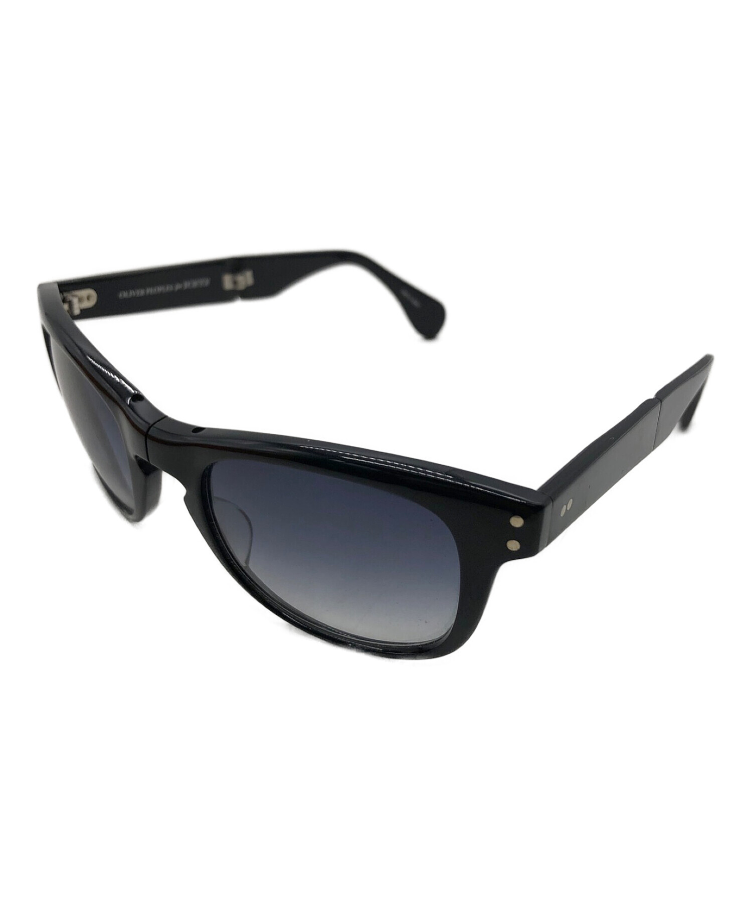 OLIVER PEOPLES ブラックサングラス 中古品 中古・古着通販】OLIVER PEOPLES for PORTER (OLIVER PEOPLES for
