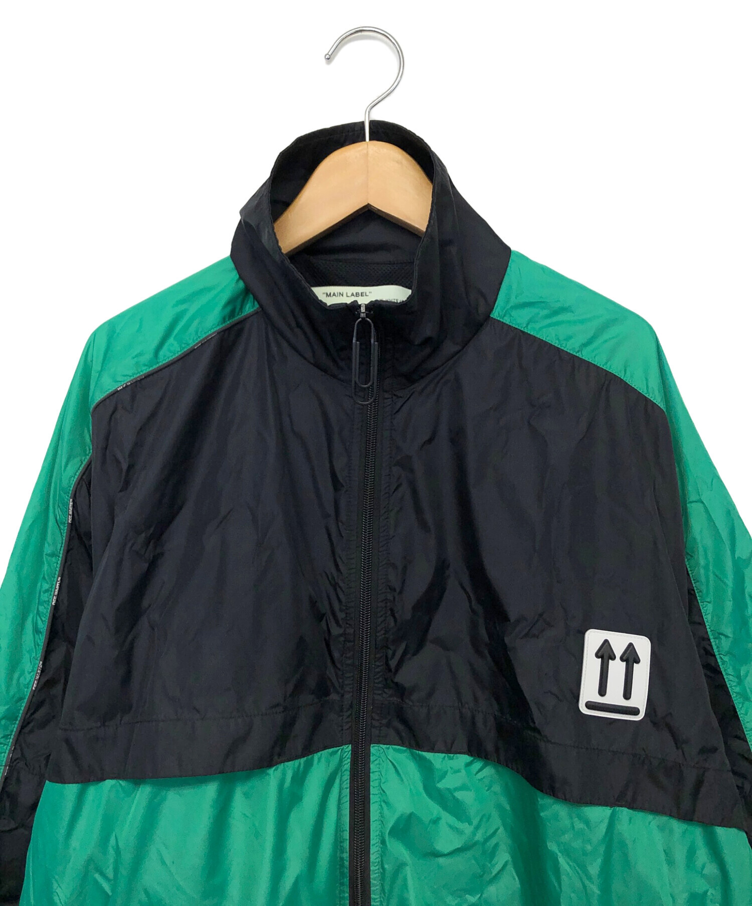 中古・古着通販】OFFWHITE (オフホワイト) ウインドブレーカー