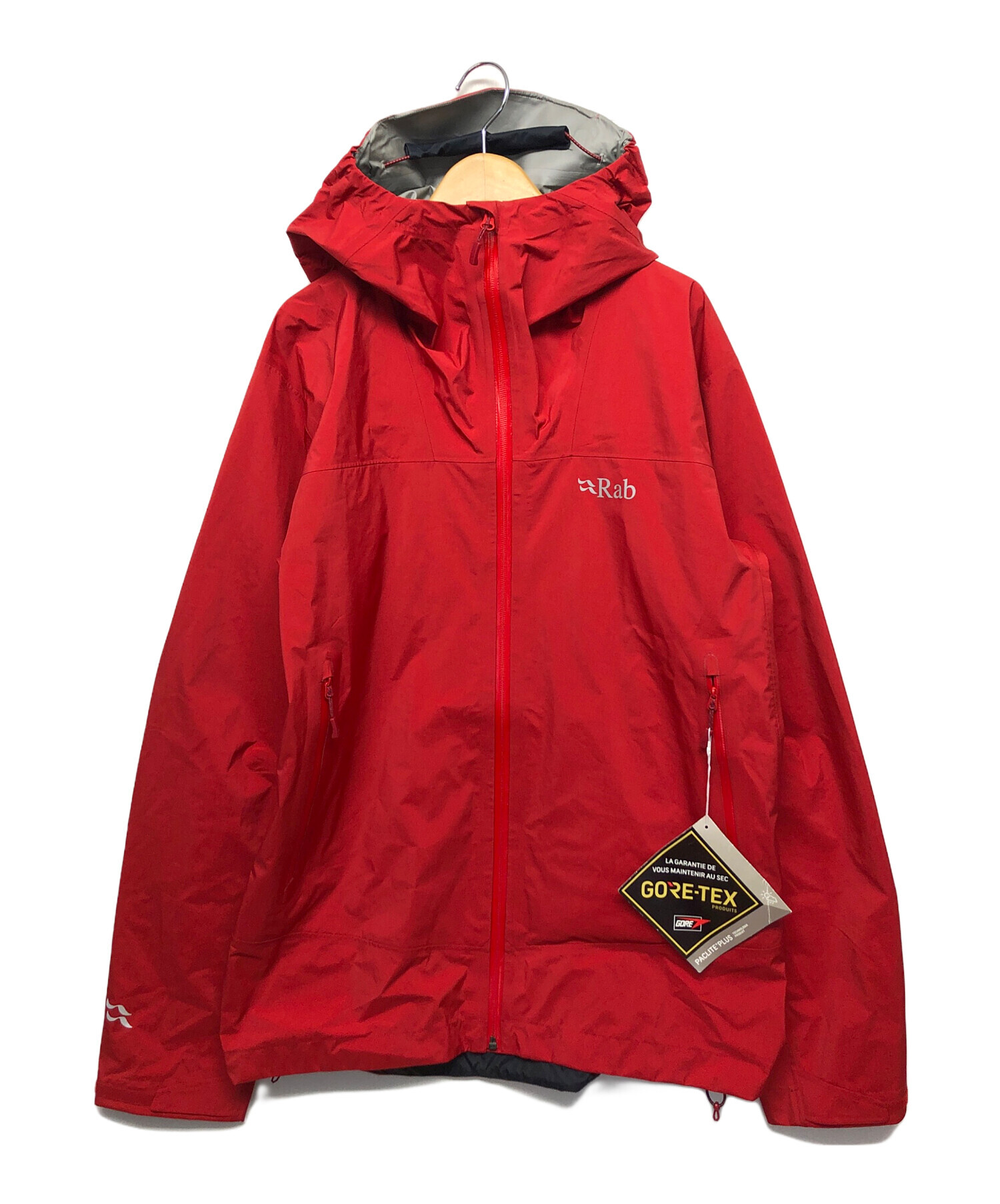 【中古】 Red　rain 中古・古着通販】Rab (ラブ) GTX Meridian Jacket レッド サイズ:L