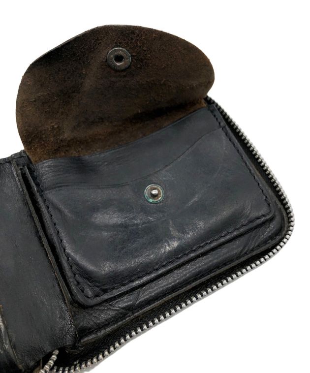 新品未使用　RRL ブラック 二つ折り財布 中古・古着通販】RRL (ダブルアールエル) 財布 ブラック｜ブランド