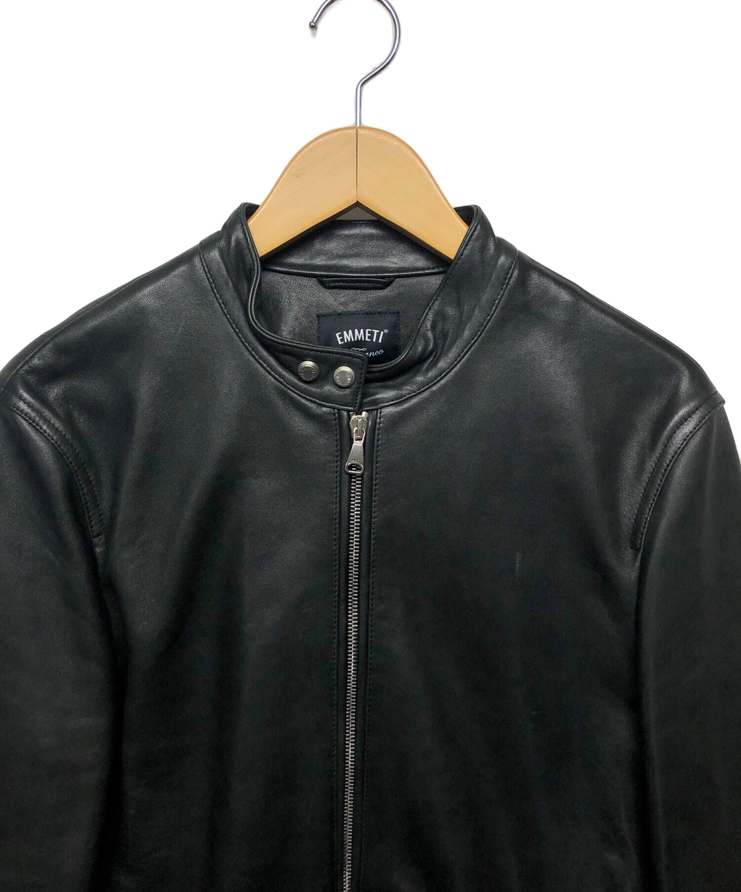 エンメティ Juri 44 ライダースジャケット レザージャケット 【楽天