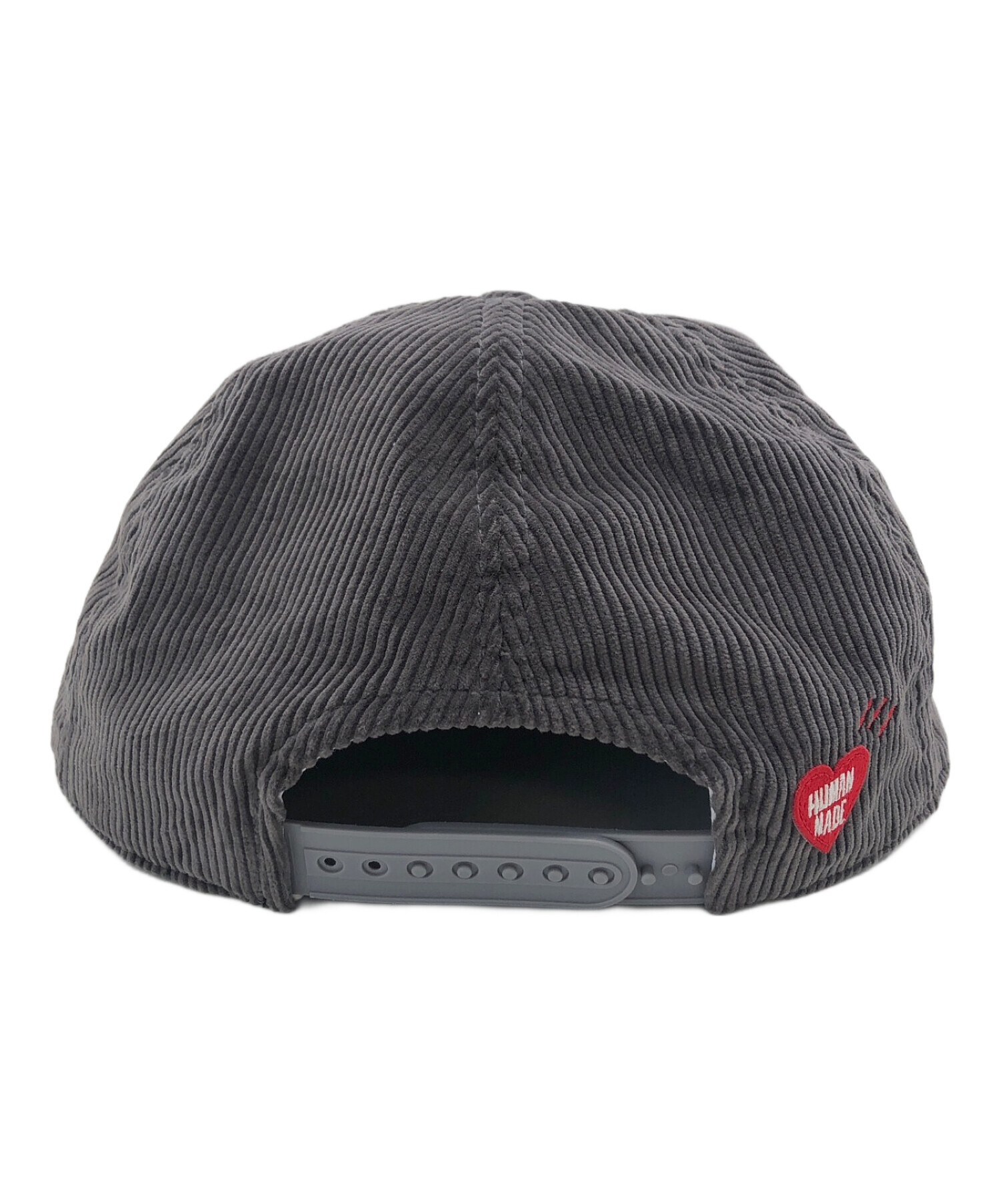 HUMAN MADE ヒューマンメイド グレー キャップ 中古・古着通販】HUMAN MADE (ヒューマンメイド) キャップ
