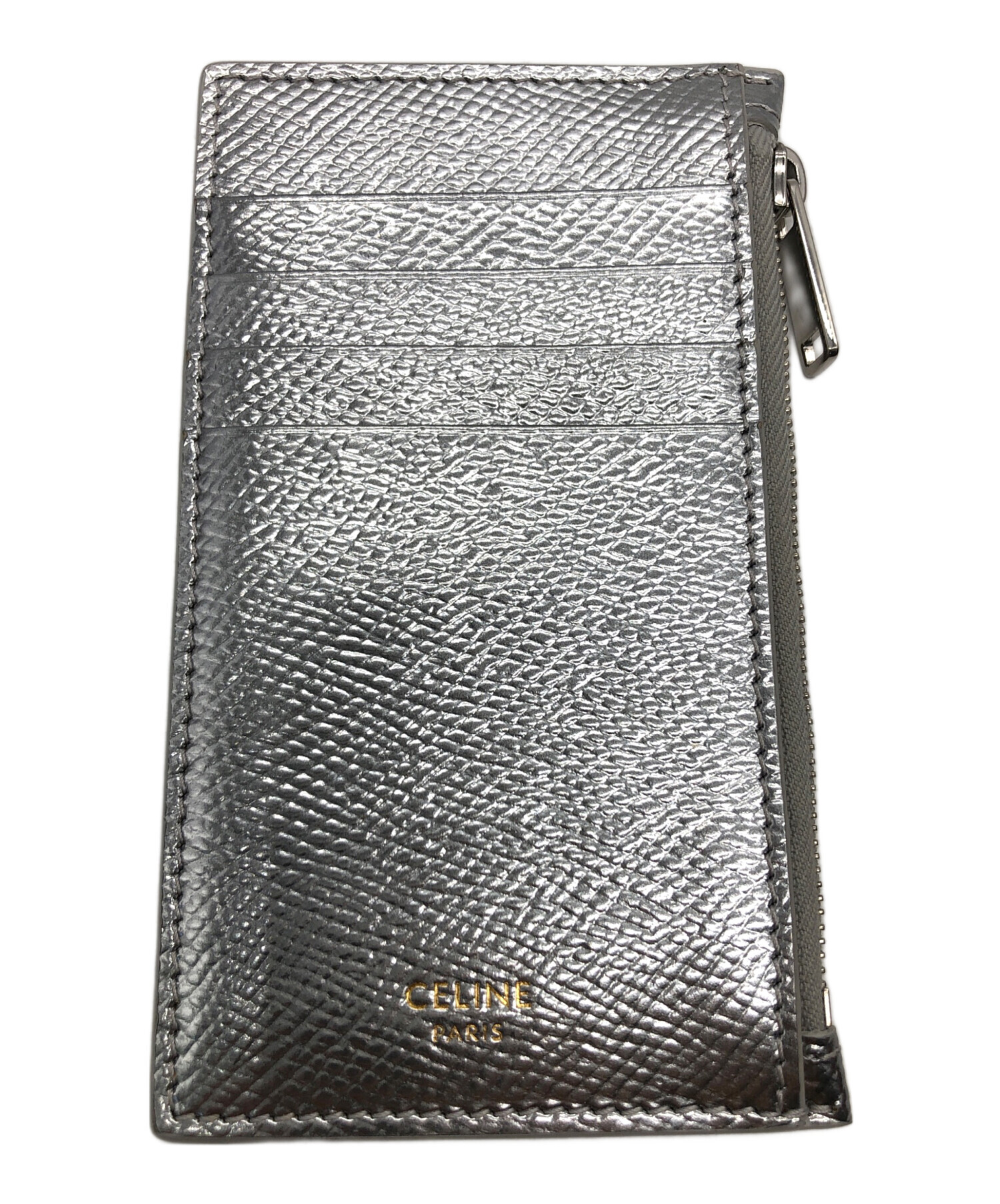 中古・古着通販】CELINE (セリーヌ) カードケース シルバー｜ブランド 