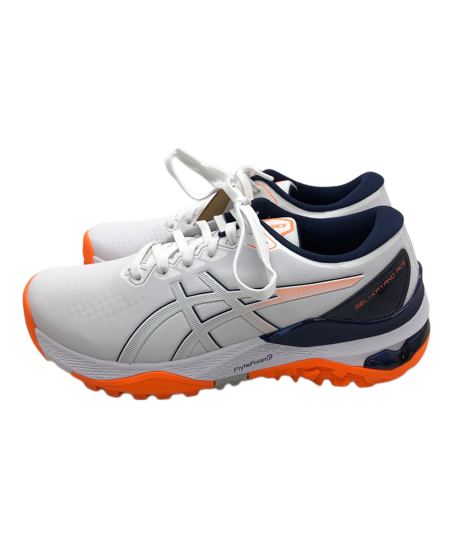 中古・古着通販】asics (アシックス) ゴルフシューズ ホワイト