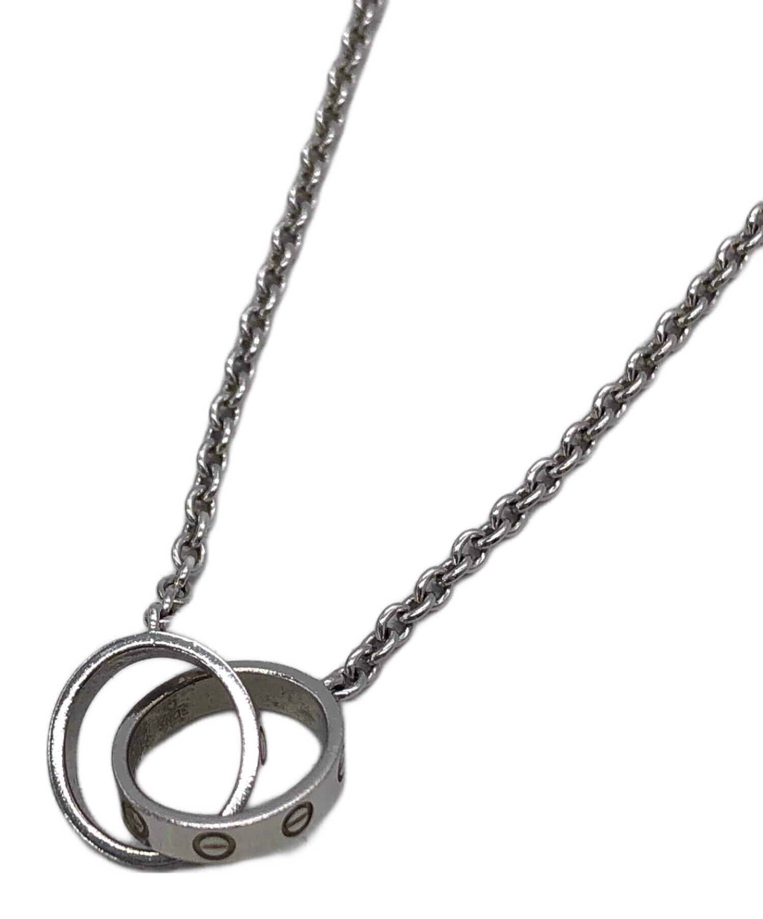 中古・古着通販】Cartier (カルティエ) ネックレス シルバーカラー