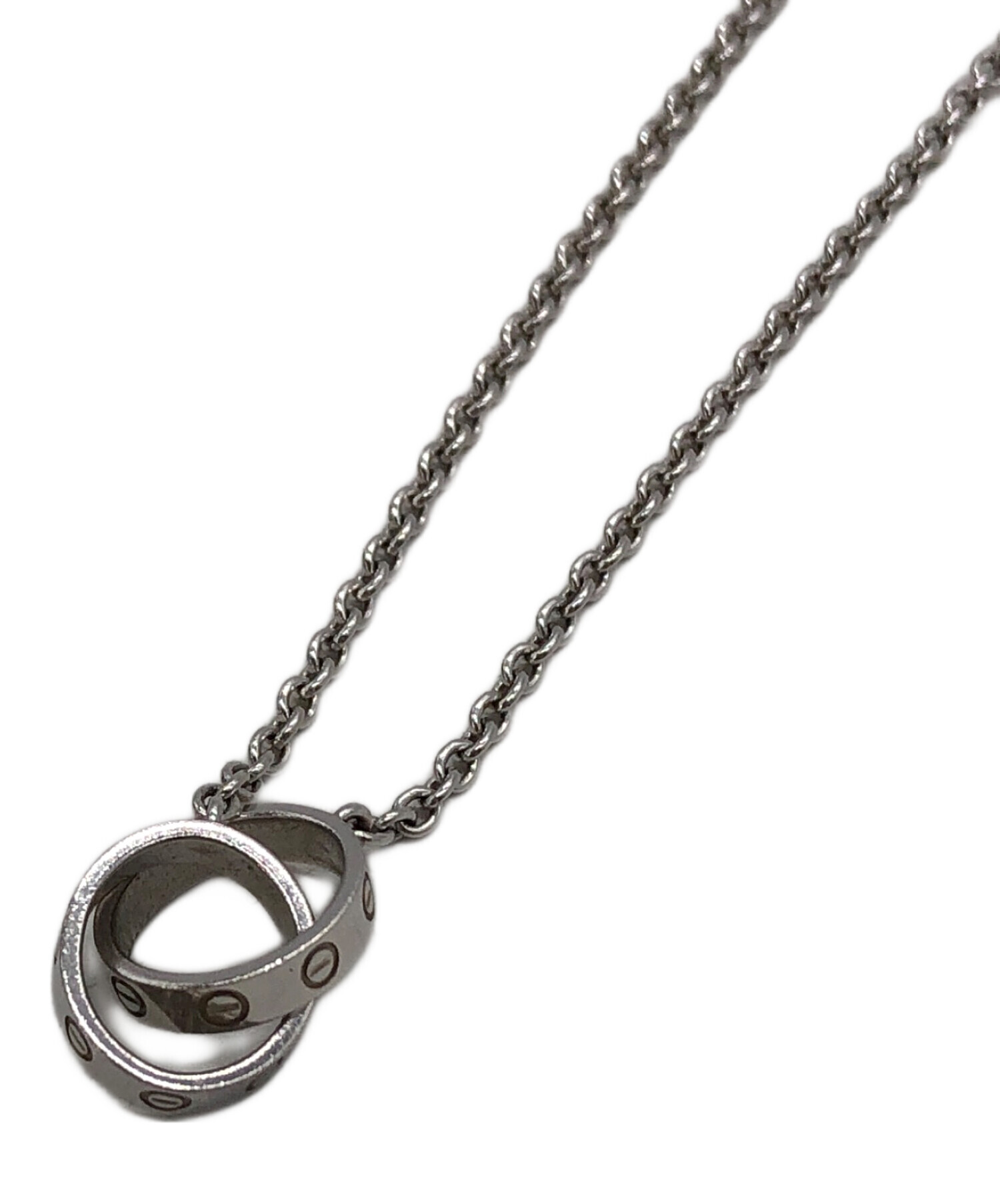 中古・古着通販】Cartier (カルティエ) ネックレス シルバーカラー