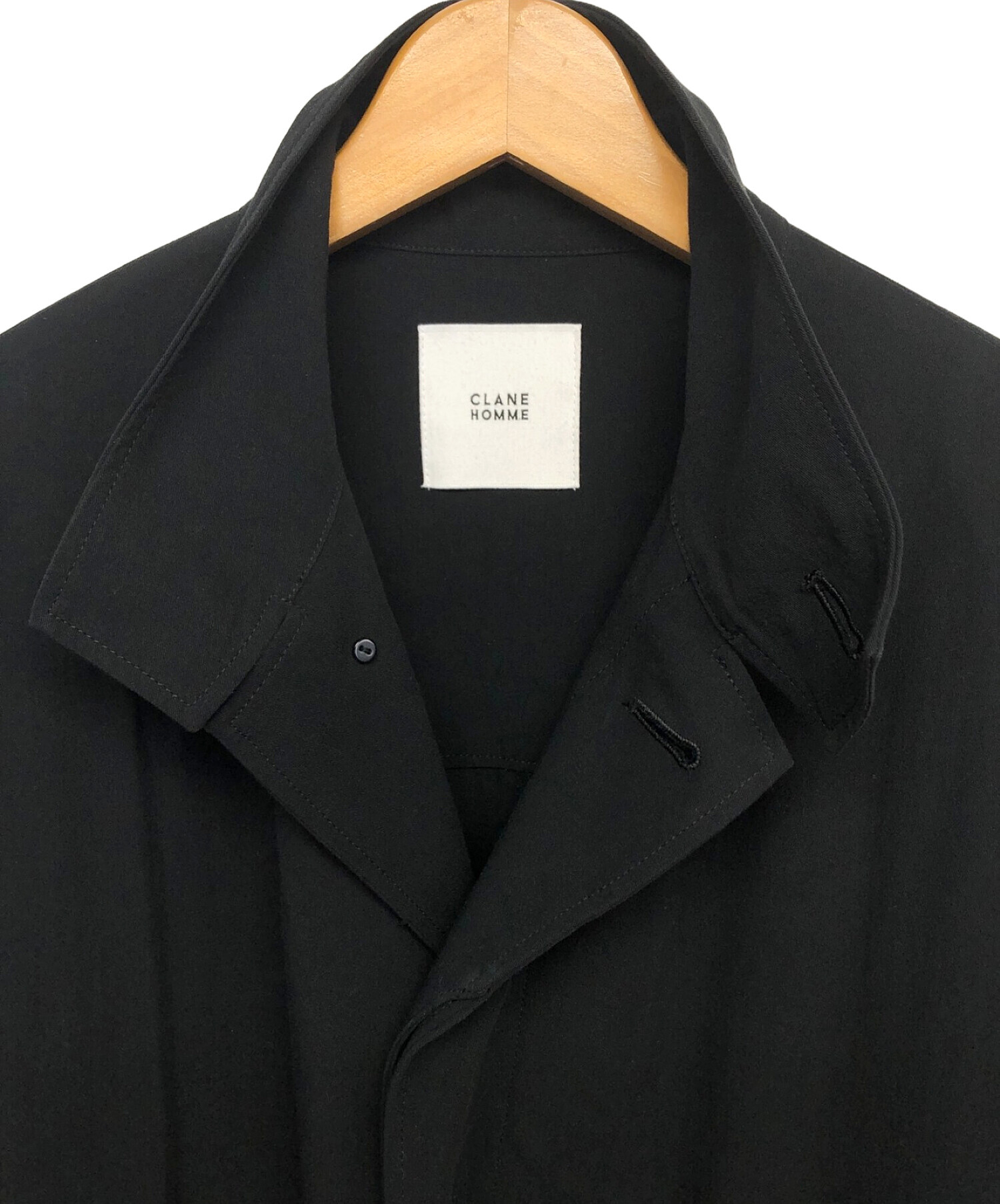 中古・古着通販】CLANE HOMME (クラネ オム) スタンドカラーコート 