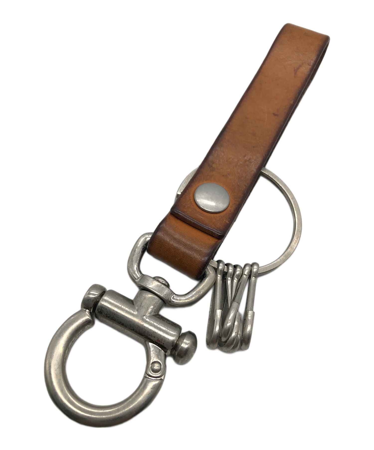 Hender Scheme エンダースキーマ キーフロック ナチュラルブラウン