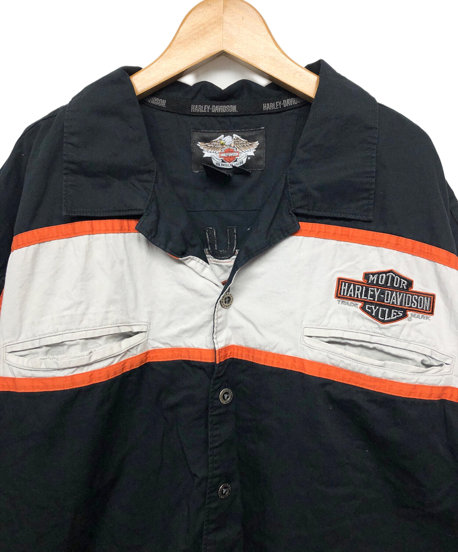 中古・古着通販】HARLEY-DAVIDSON (ハーレーダビッドソン) 半袖シャツ 