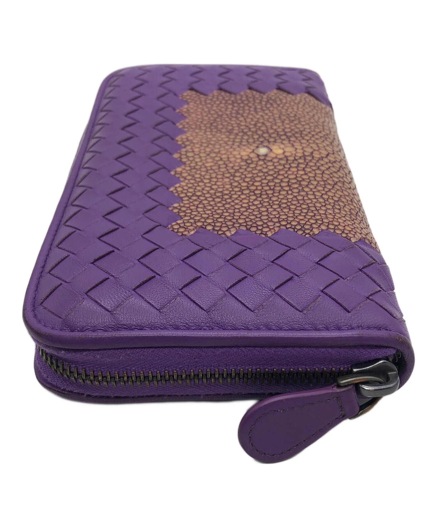 中古・古着通販】BOTTEGA VENETA (ボッテガベネタ) ラウンドジップ長 