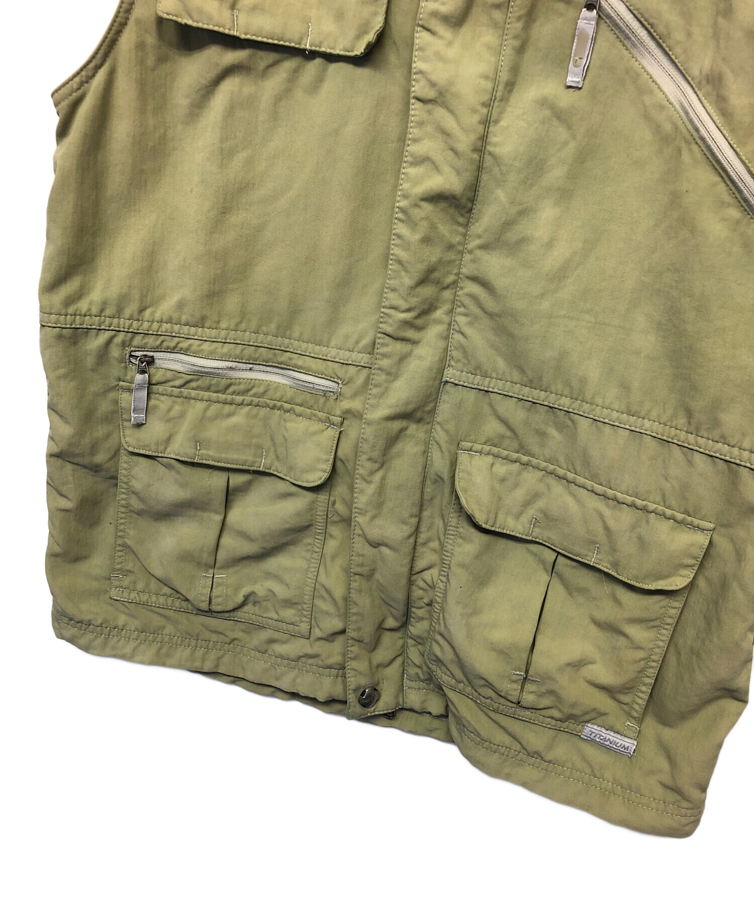 中古・古着通販】Columbia (コロンビア) ハンティングベスト ベージュ