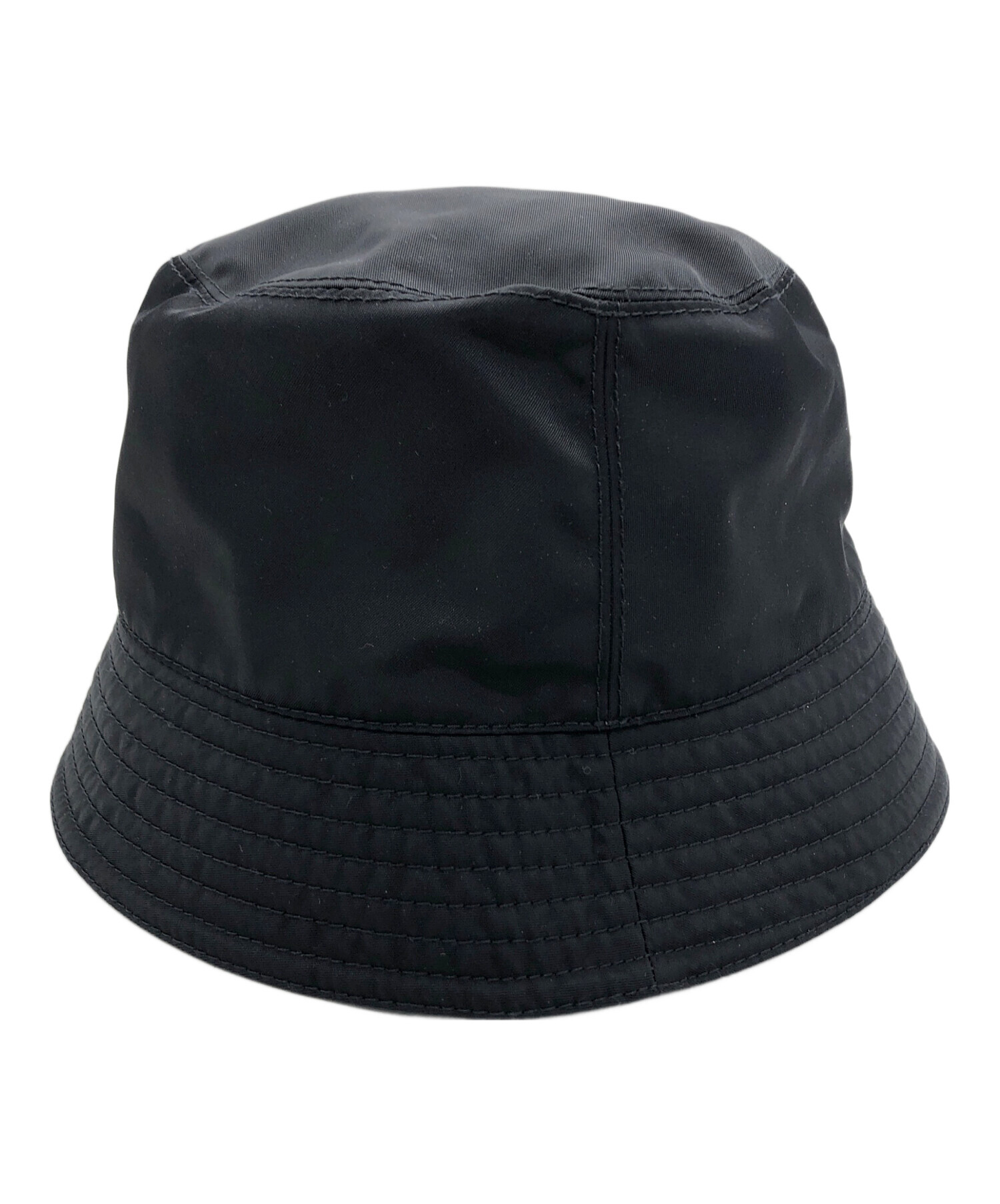中古・古着通販】PRADA (プラダ) バケットハット ブラック サイズ:S