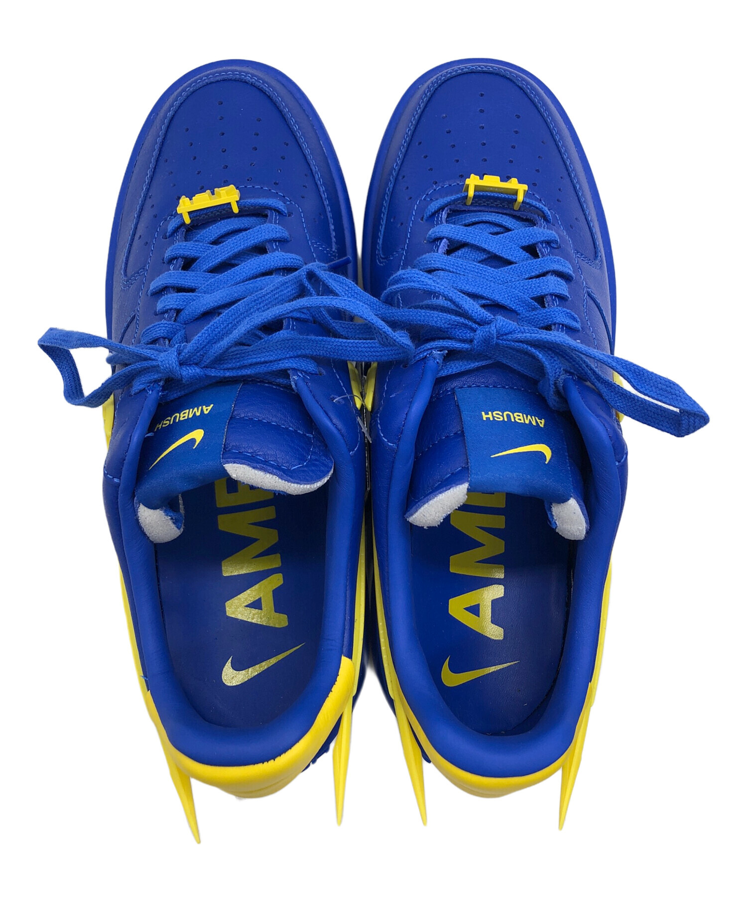 NIKE AMBUSH ブルー/イエロー スニーカー 中古・古着通販】NIKE (ナイキ) AMBUSH (アンブッシュ