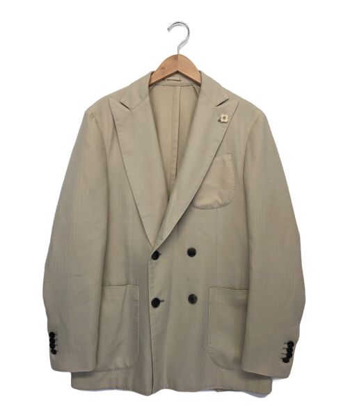 中古・古着通販】LARDINI (ラルディーニ) ウールジャケット ベージュ