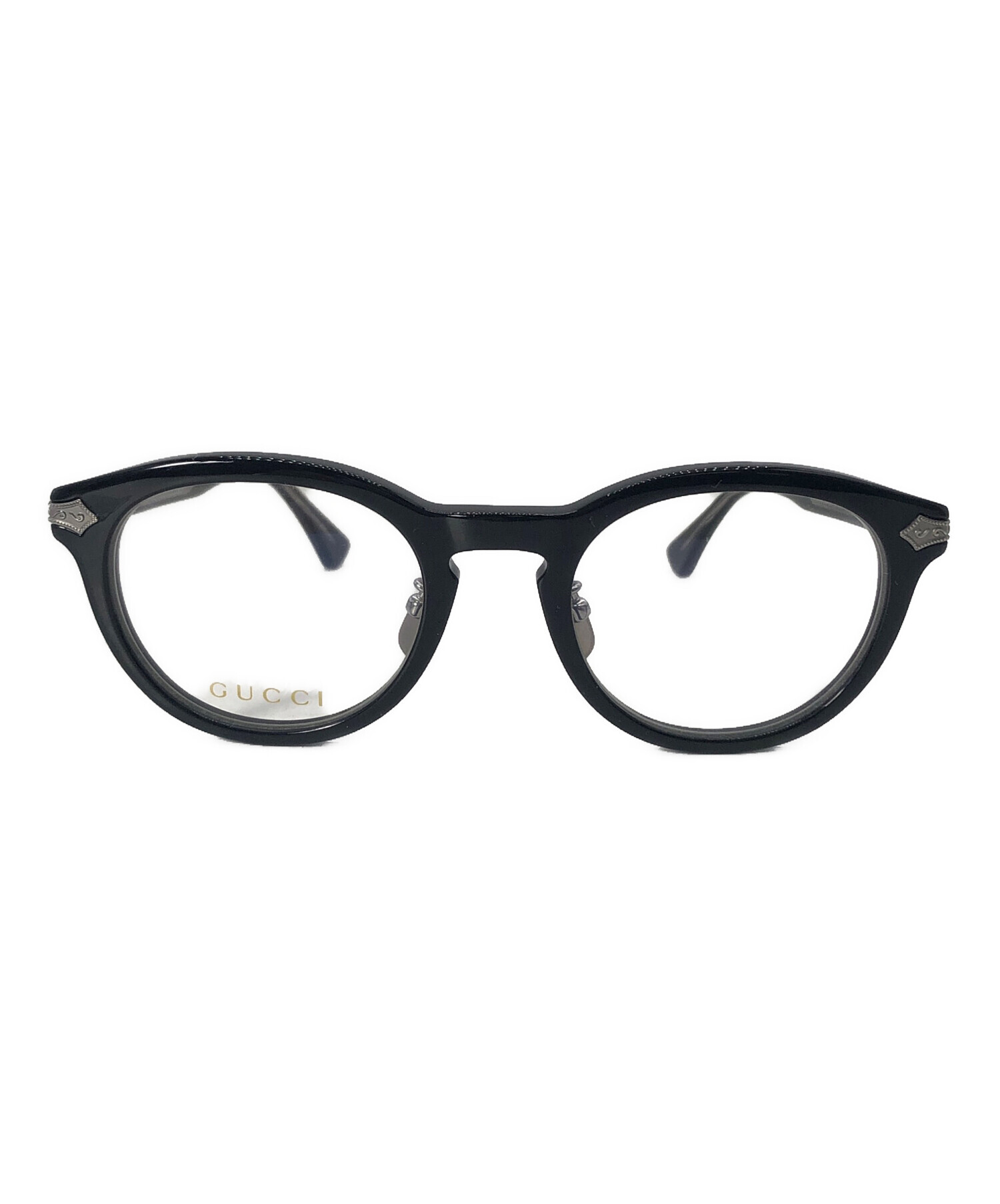 中古・古着通販】GUCCI (グッチ) 眼鏡フレーム ブラック｜ブランド