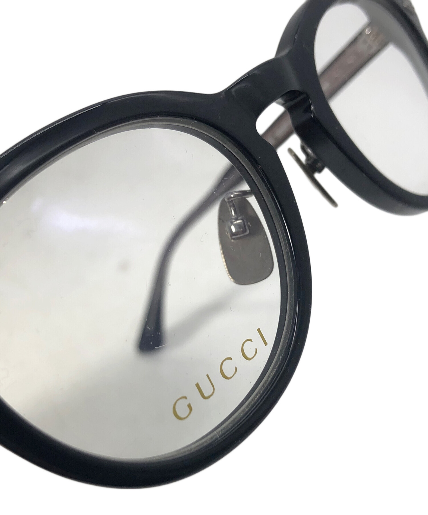 中古・古着通販】GUCCI (グッチ) 眼鏡フレーム ブラック｜ブランド