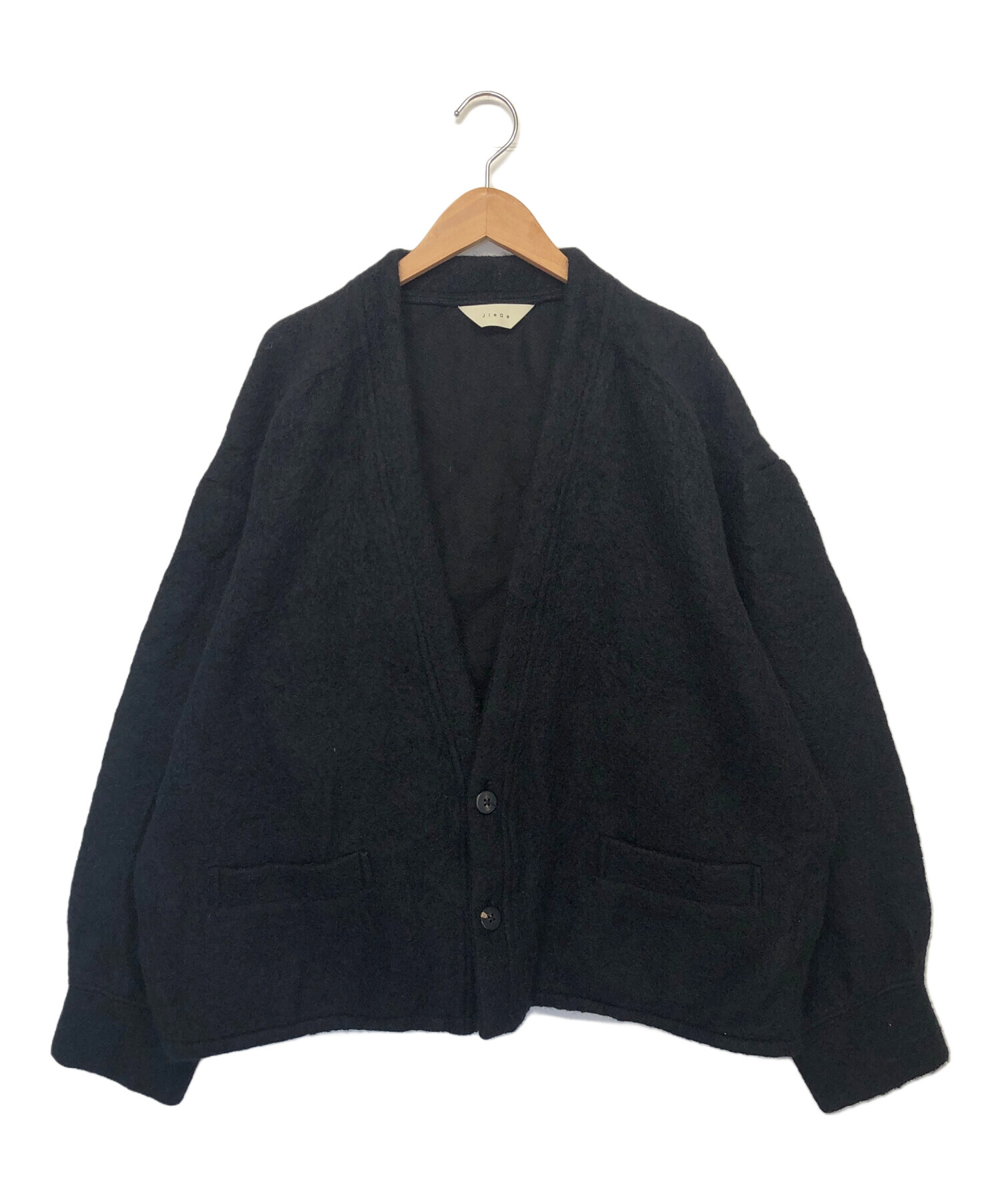 JieDa ブラック カーディガン 未使用 Jieda ジエダ モヘア