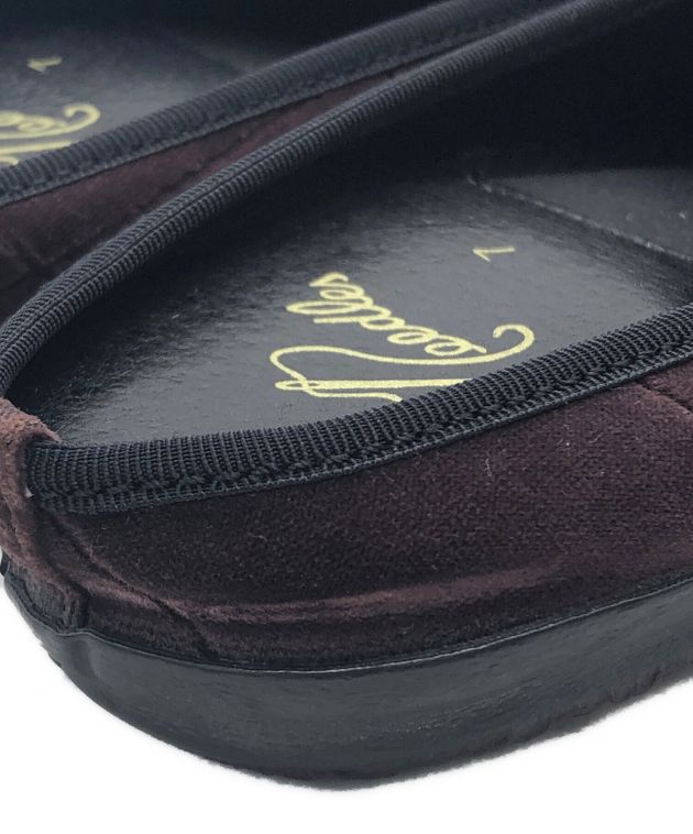 中古・古着通販】Needles (ニードルズ) ベルベットミュール パープル