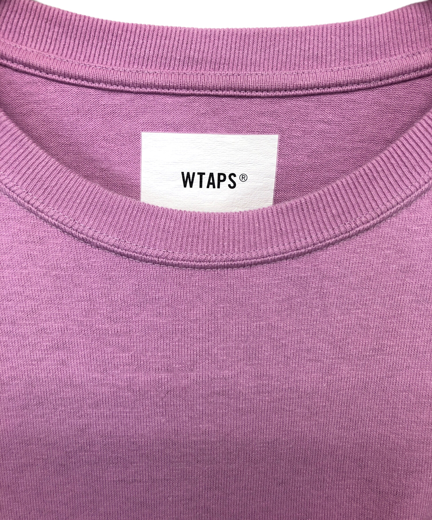中古・古着通販】WTAPS (ダブルタップス) 半袖Tシャツ パープル サイズ