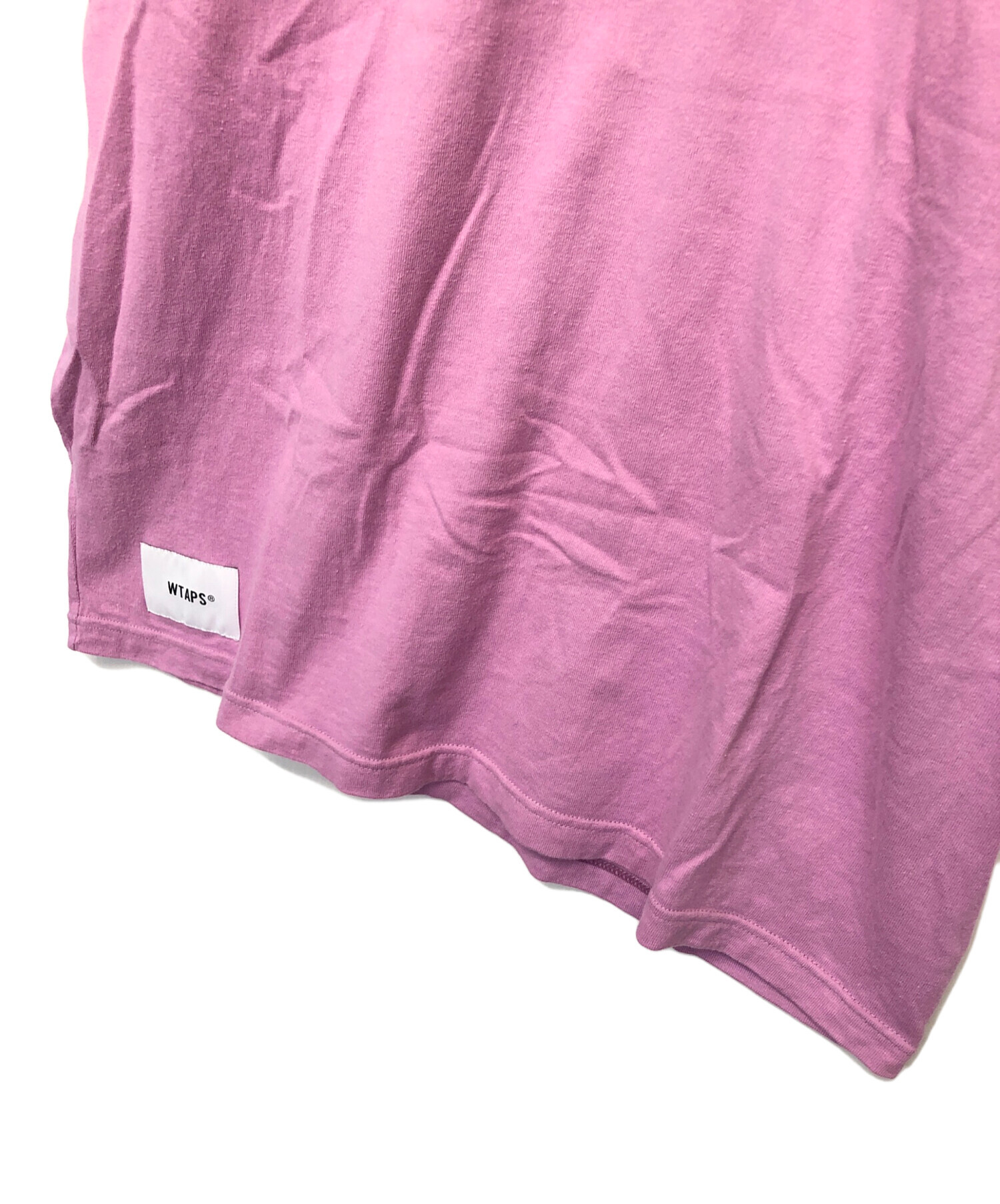 中古・古着通販】WTAPS (ダブルタップス) 半袖Tシャツ パープル サイズ